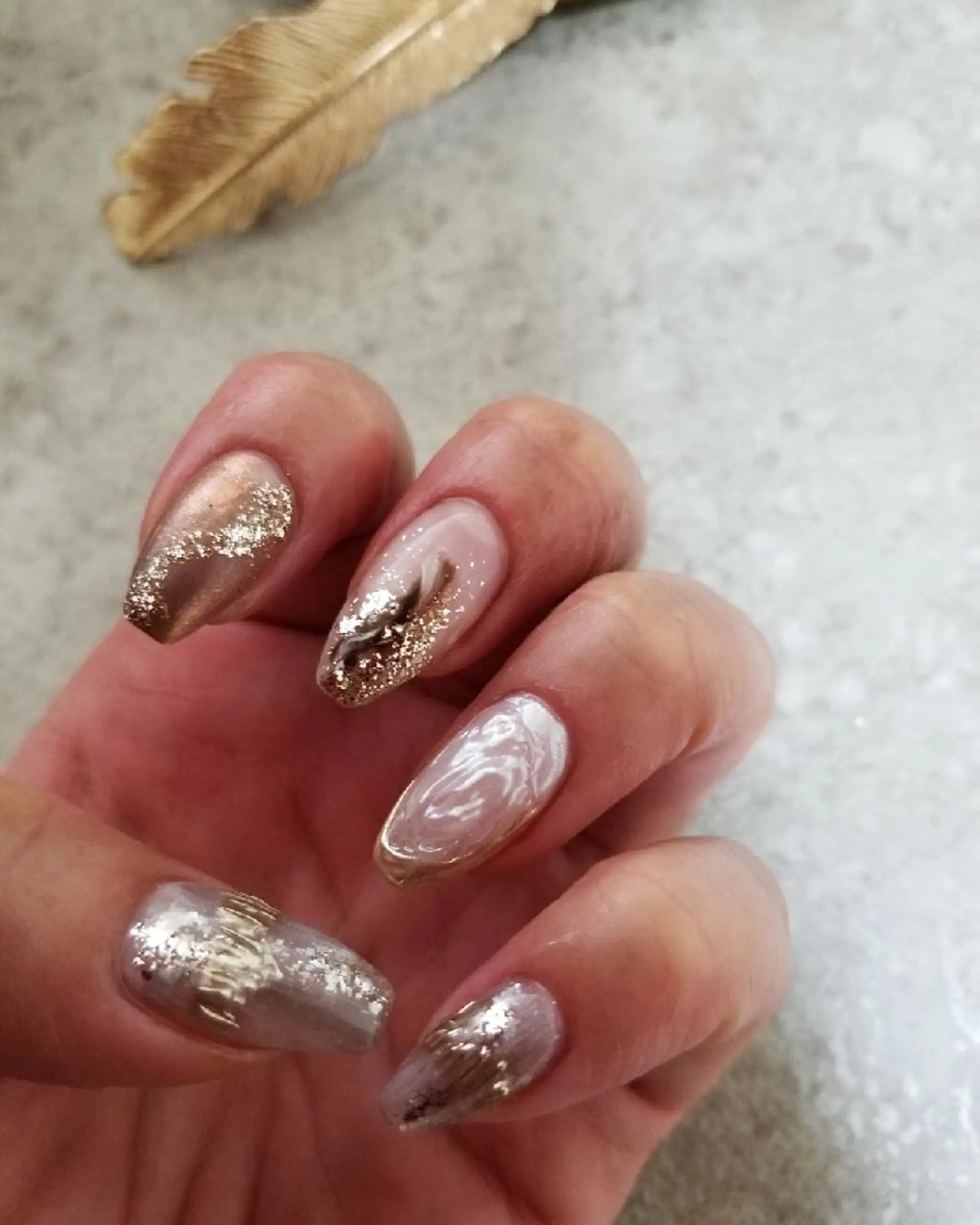 ネイル ニュアンスネイル nail salon ipuniのネイルデザイン