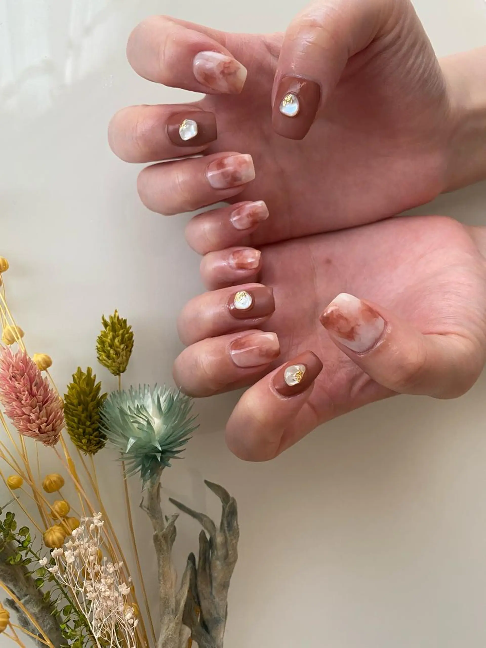 ネイル マットネイル ハンドネイル ëmma nail_ by chulaのネイルデザイン