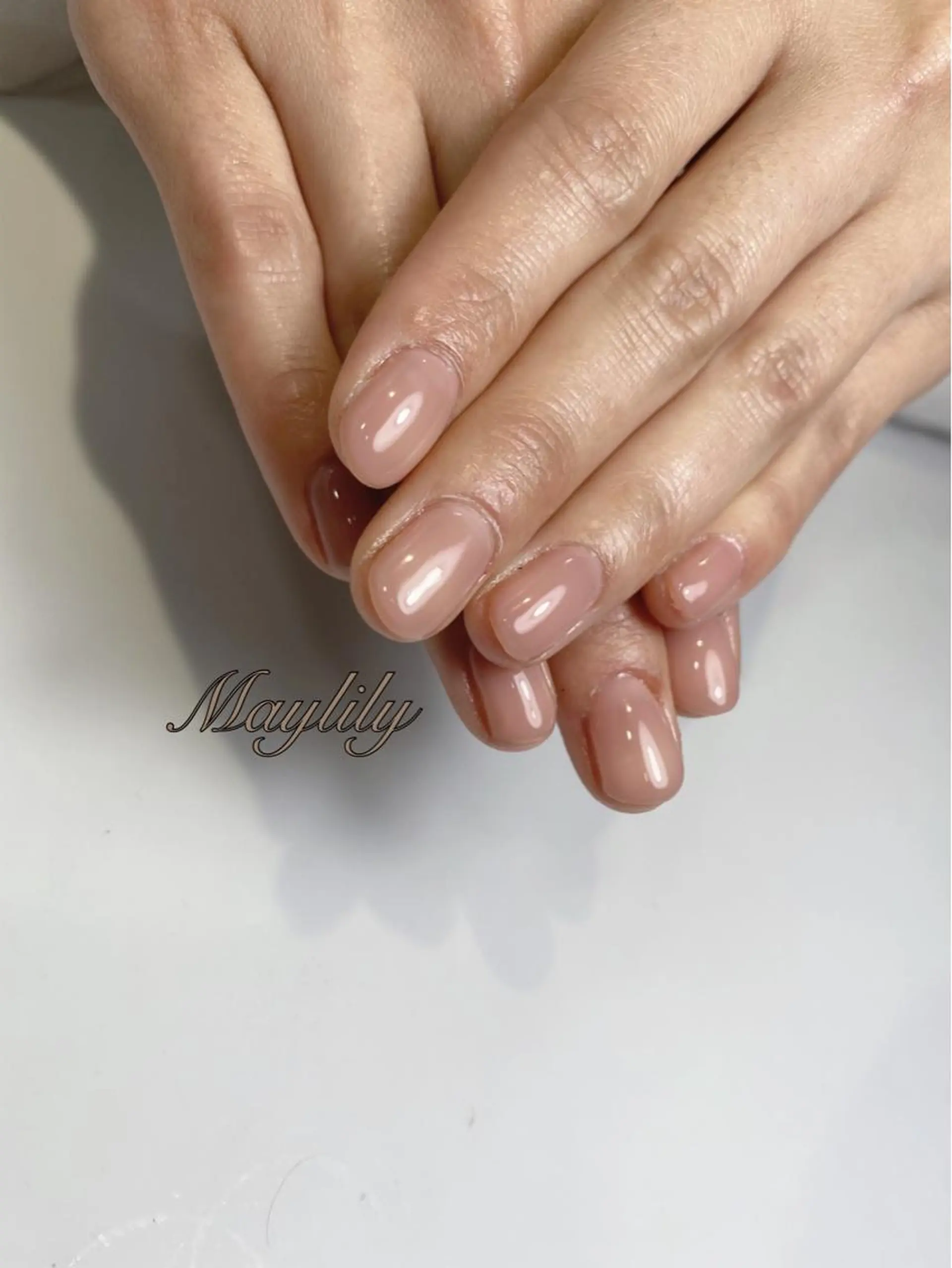 ネイル ワンカラーネイル Nail salon Maylilyのネイルデザイン