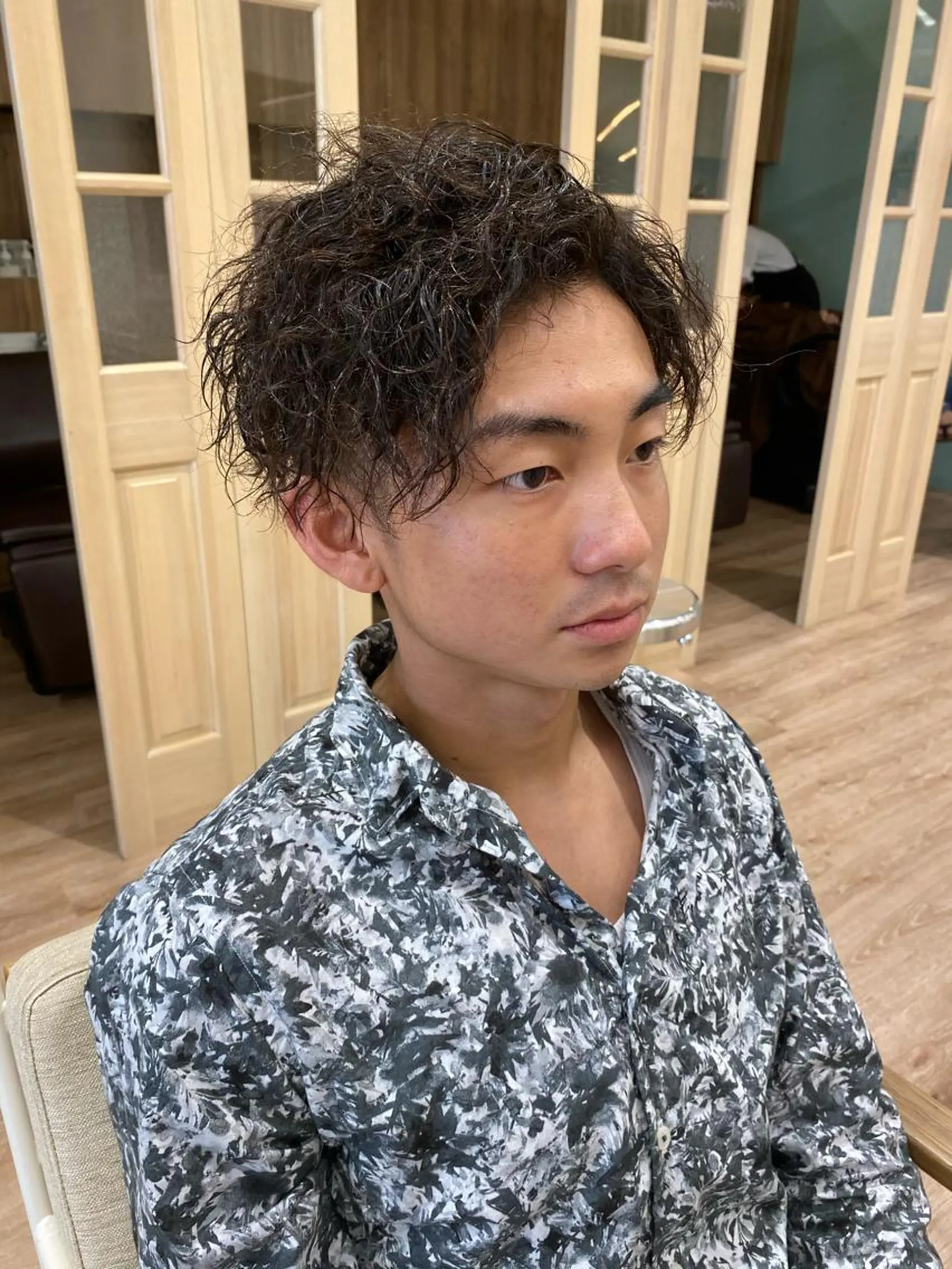 ショート パーマ メンズ ボブとパーマの達人 /美容室難民の方是非のヘアスタイル