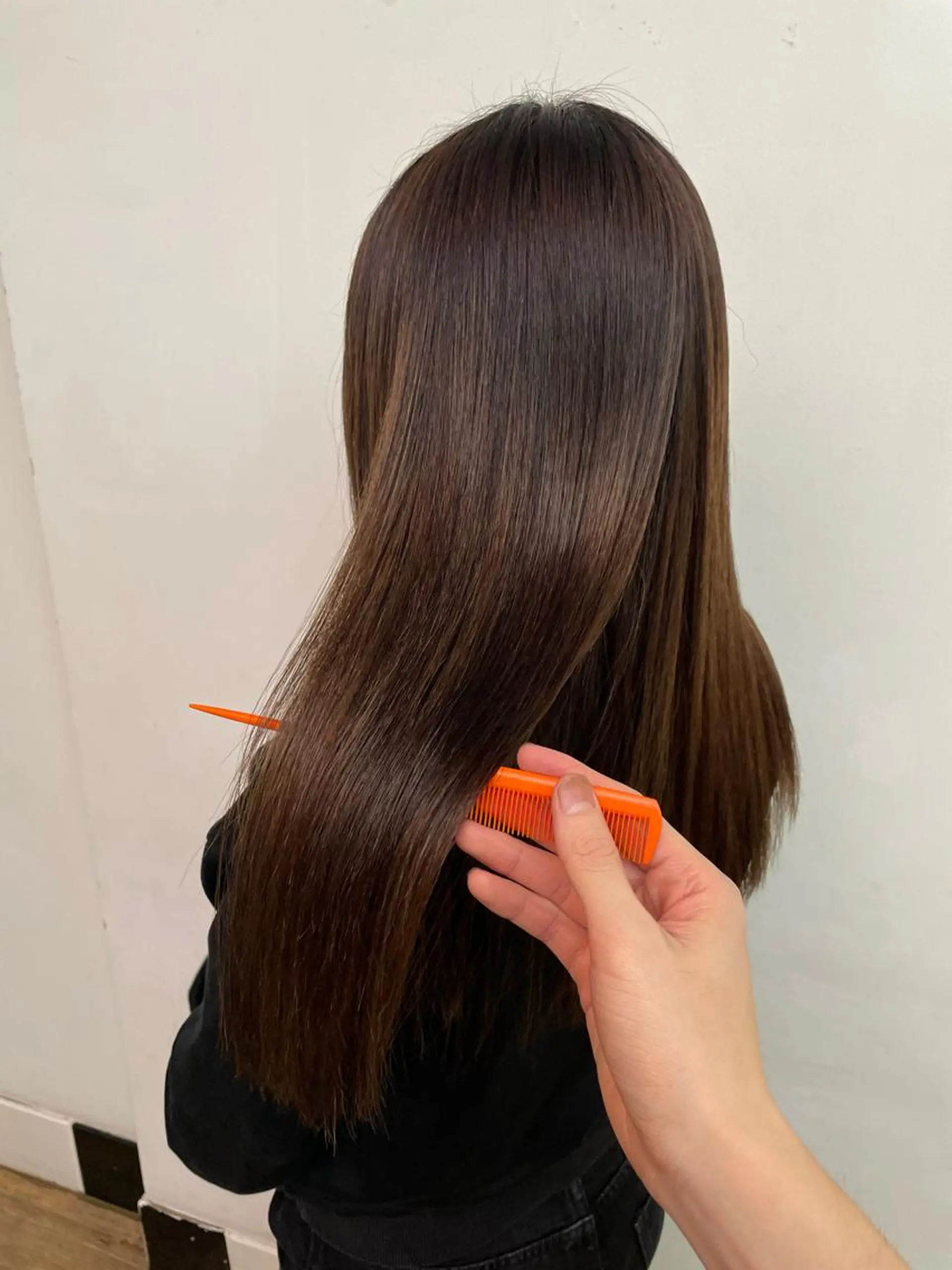 ロング カラー ブリーチ 学生 トリートメント トリートメント 川上拓真 ✂︎学芸大学のヘアスタイル