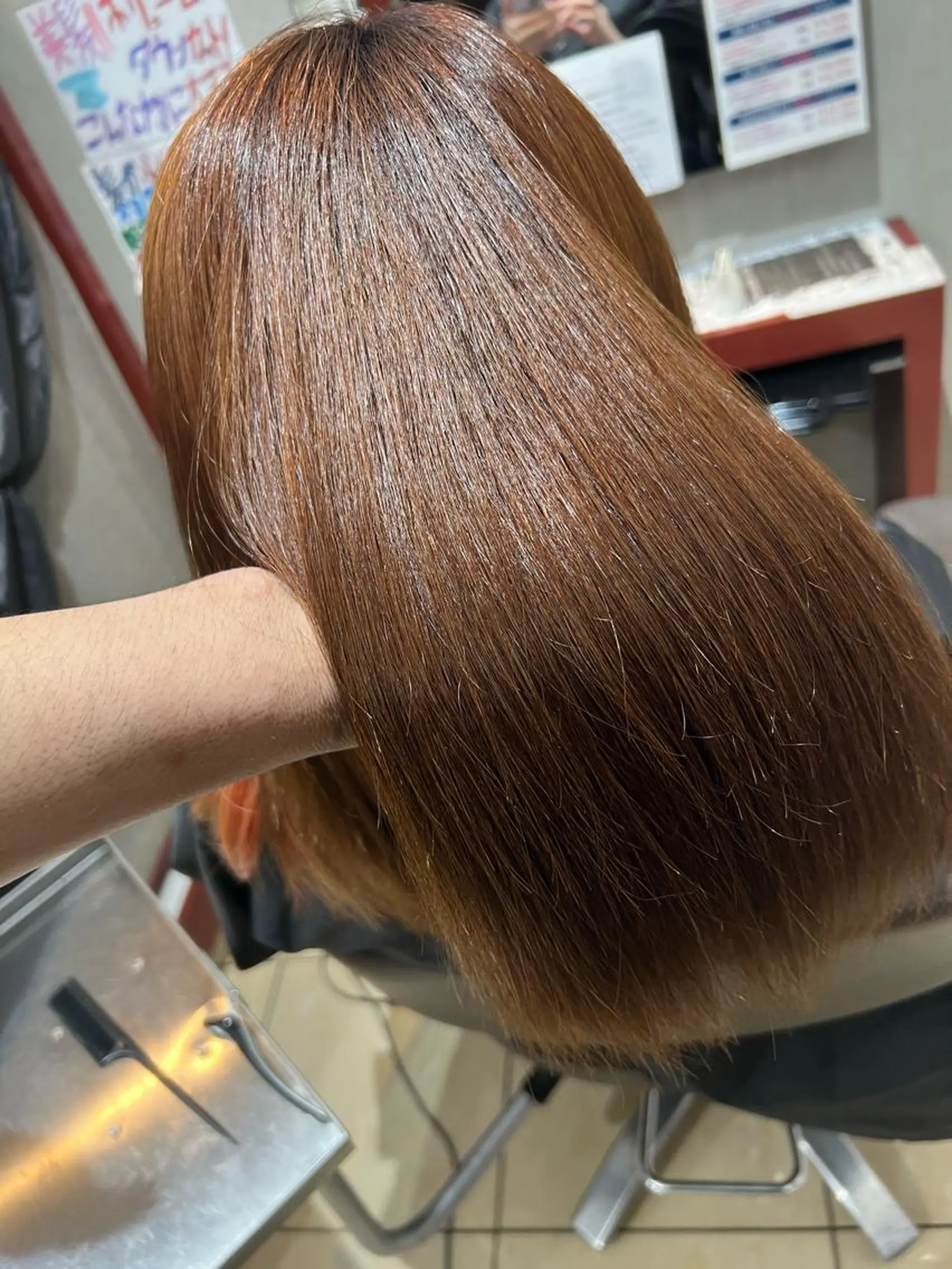 セミロング 坂本 優輝のヘアスタイル