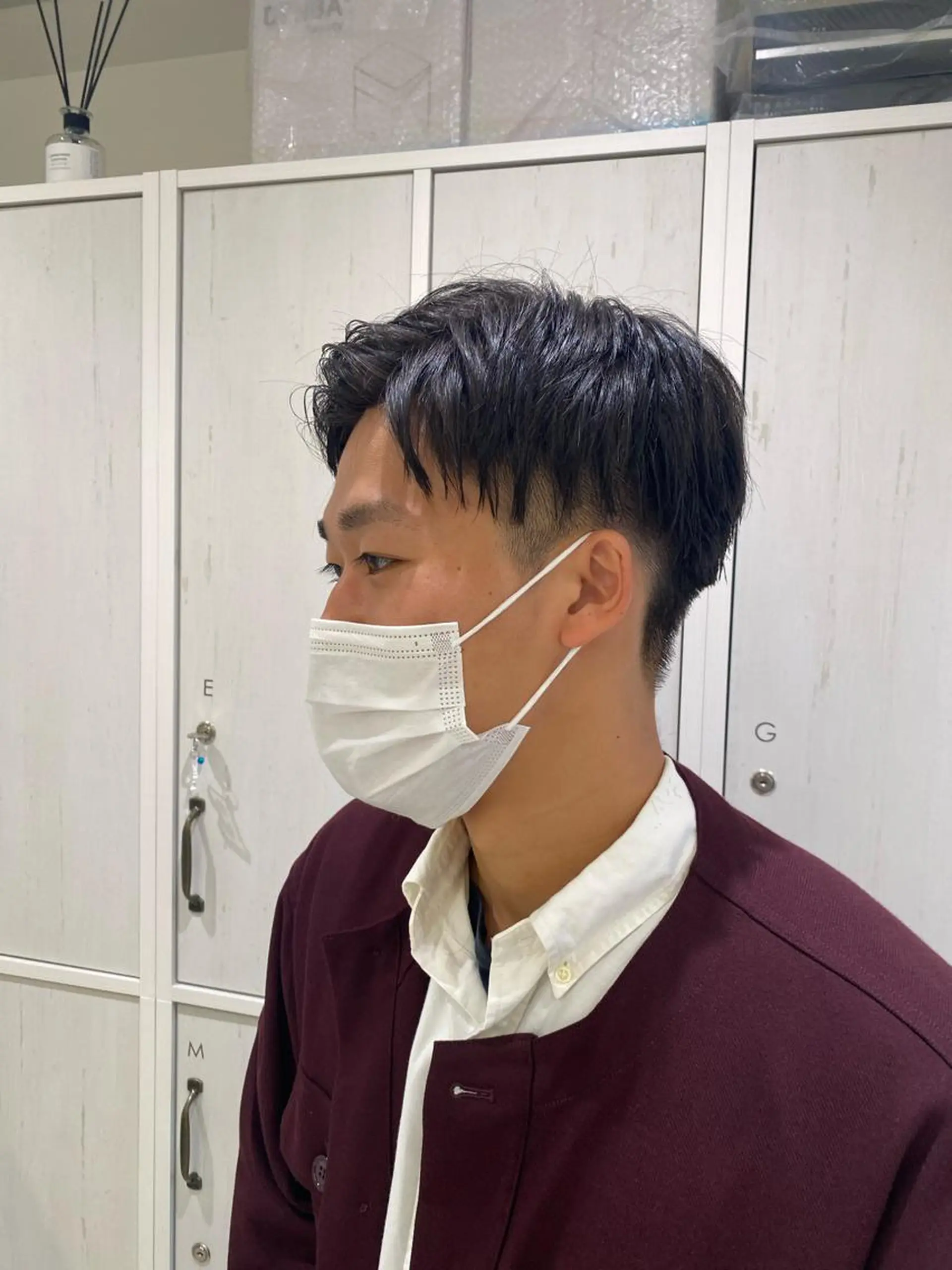 メンズ 韓国メンズ特化 パーマSatskiのヘアスタイル