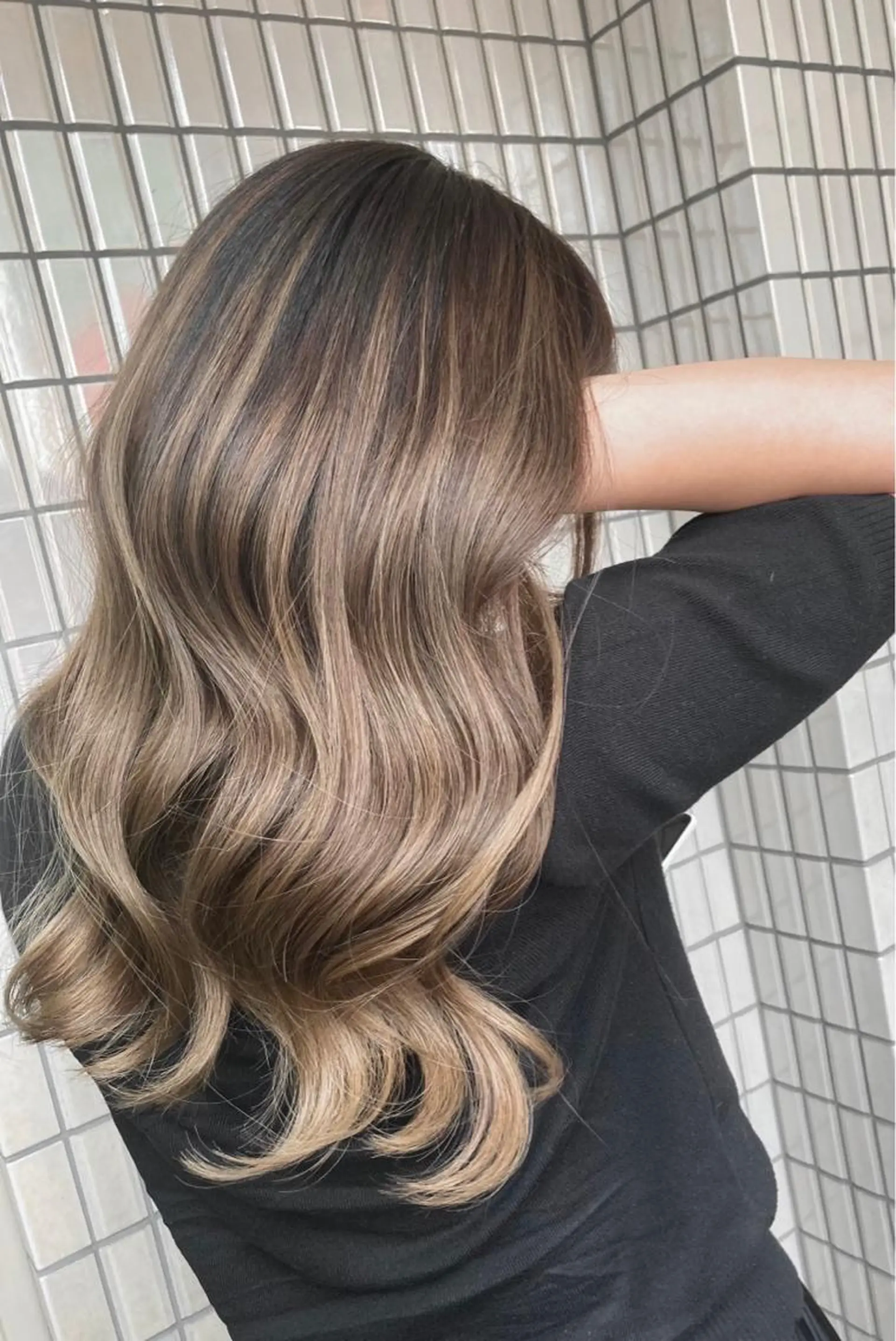 ロング カラー ヘアカラー 高橋 奈津沙のヘアスタイル