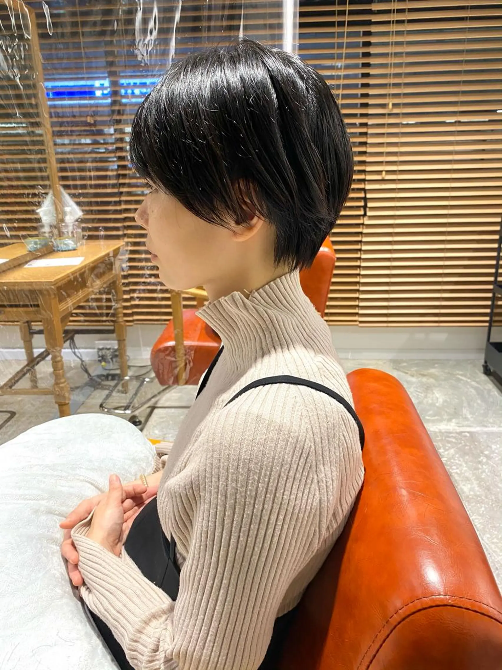ショート ショートヘア ✨圧倒的満足度◎ 小顔美人ショート✨佃のヘアスタイル
