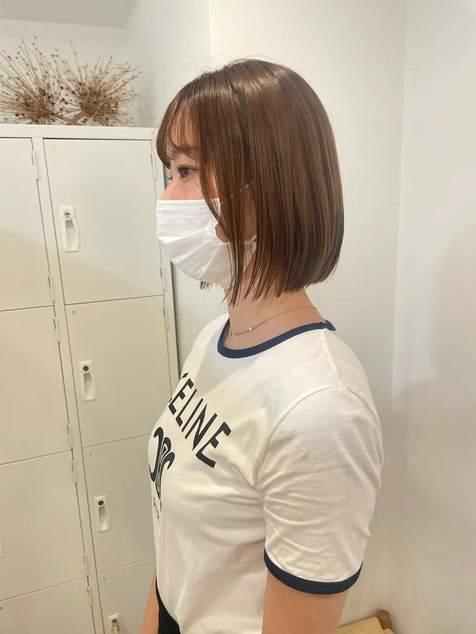 ショート カット ヘアカラー トリートメント 大迫 江梨のヘアスタイル