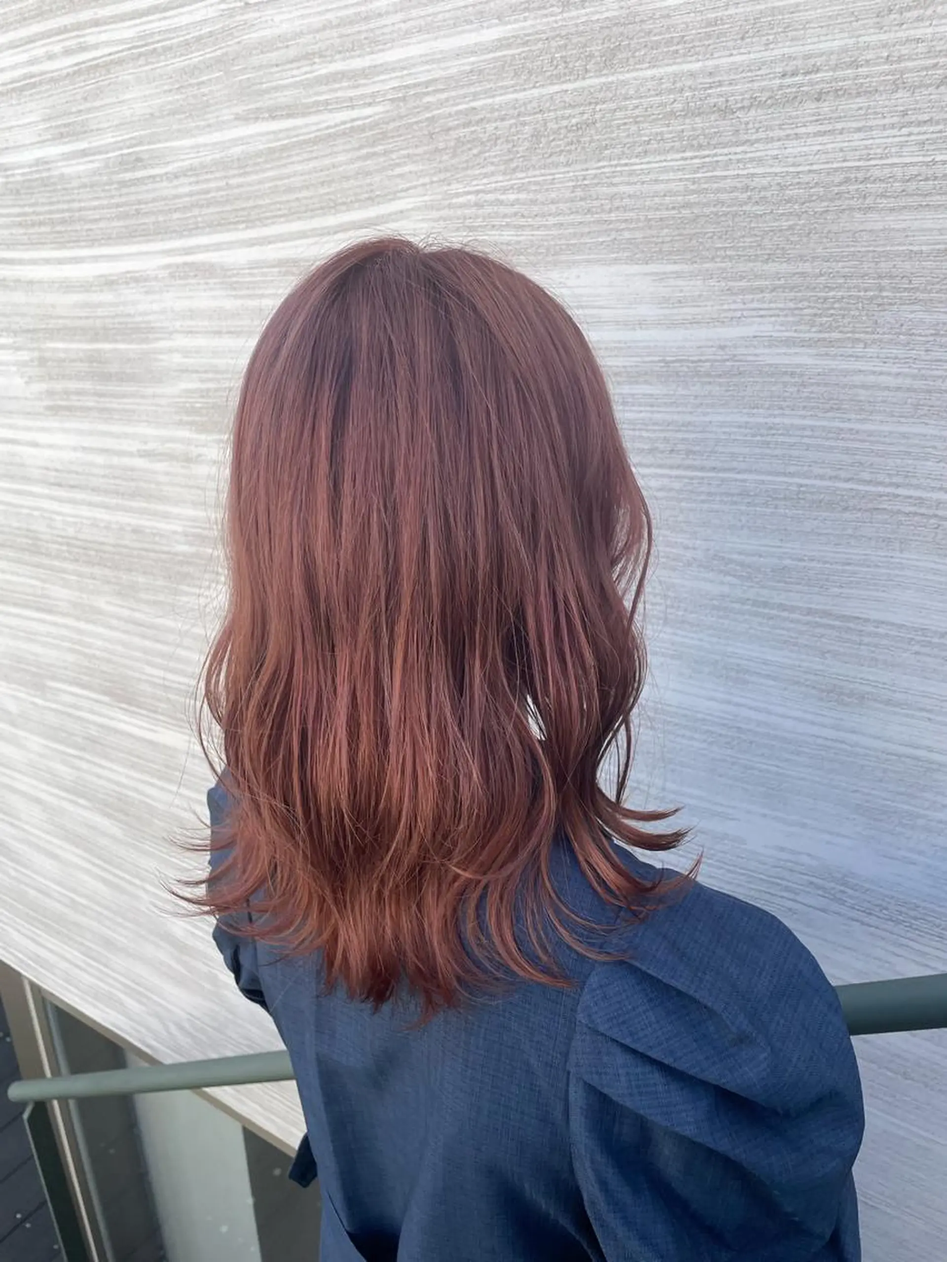 セミロング カラー ブリーチ ハイトーンカラー ピンクカラー ヘアカラー 韓国風/オシャレ /縮毛矯正/滝口琴未のヘアスタイル