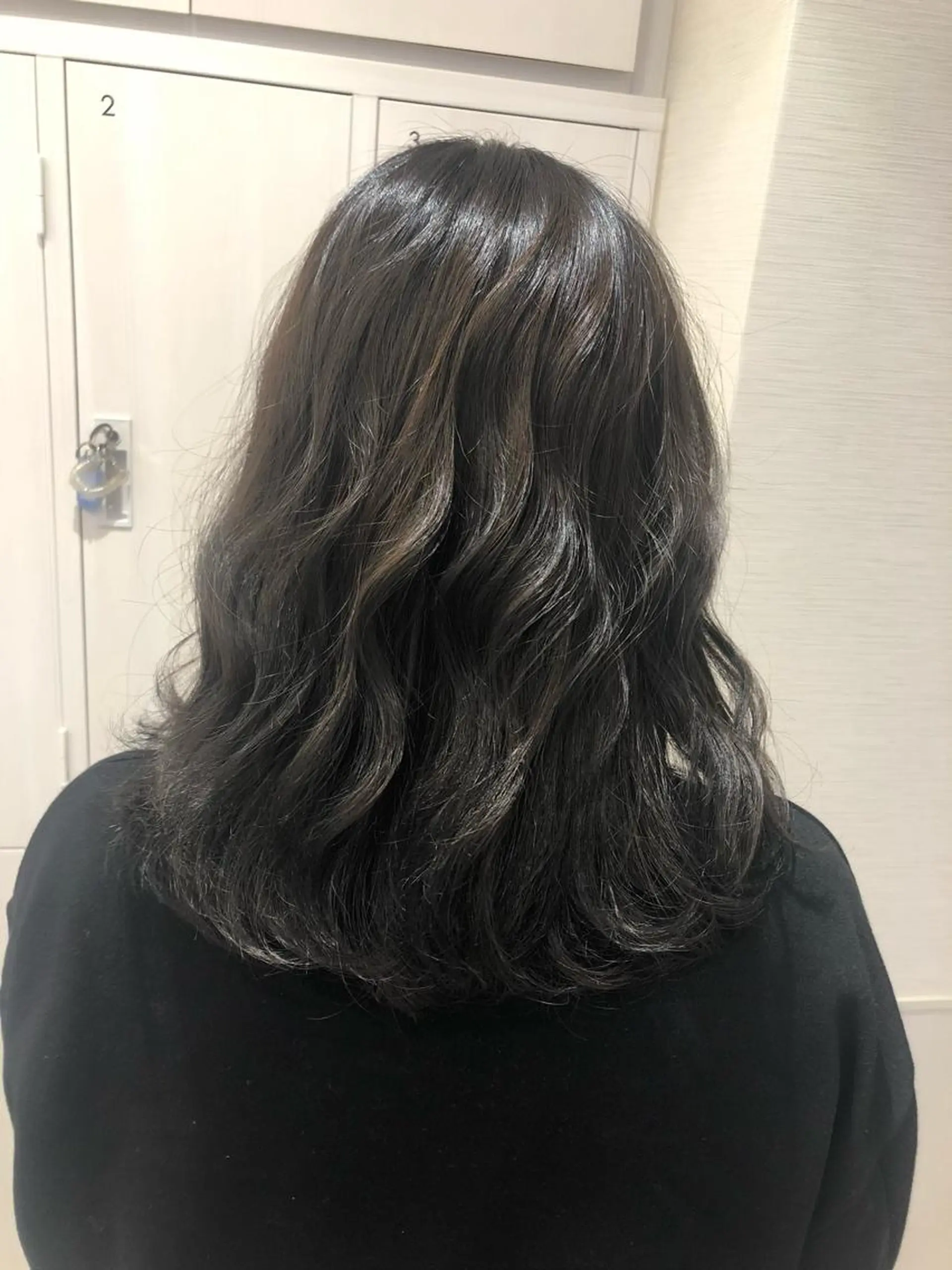 ロング カラー ヘアアレンジ 田中 瑞妃のヘアスタイル