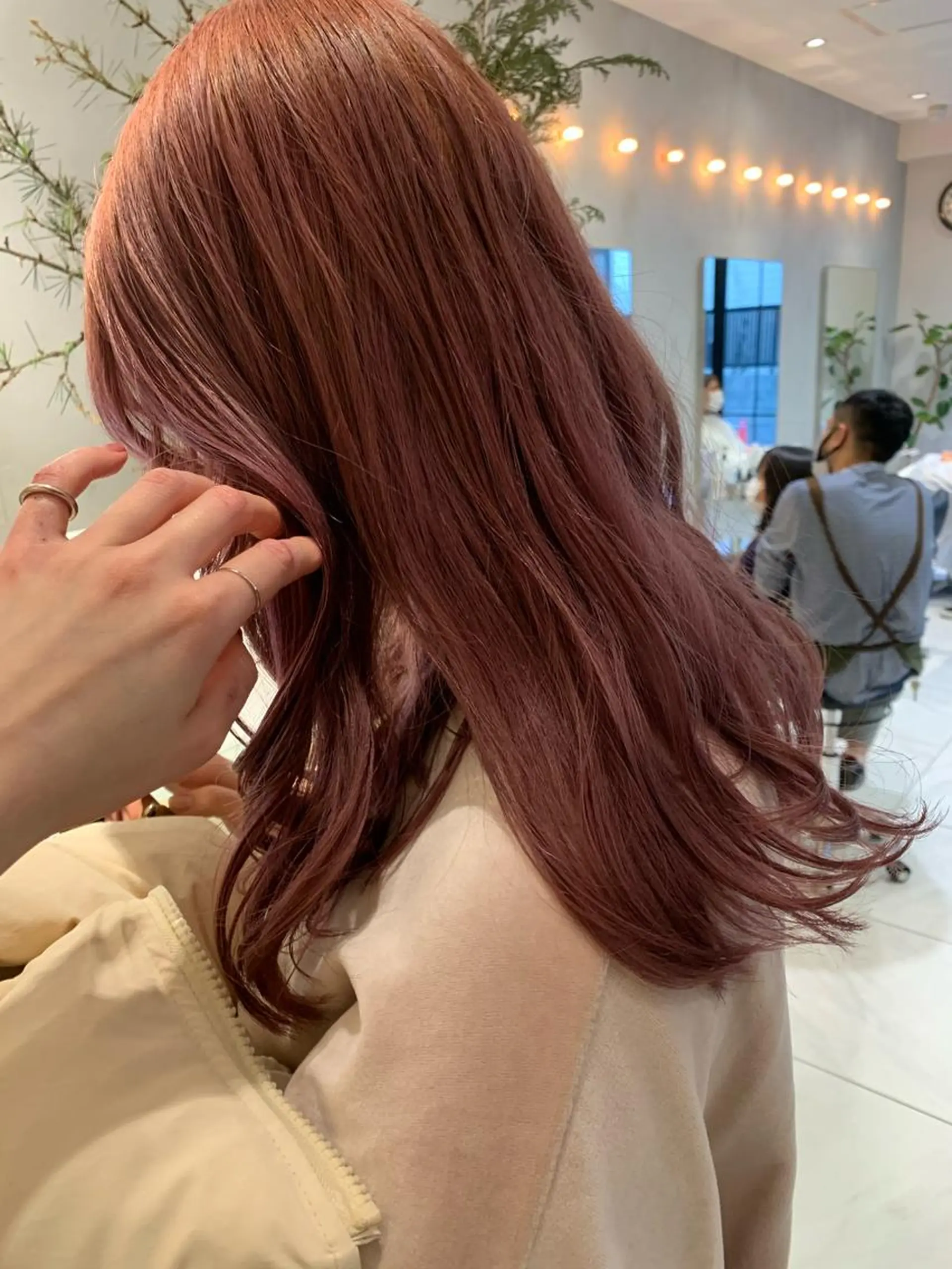 カラー ラベンダー/レイヤー スタイル🤎mamiのヘアスタイル