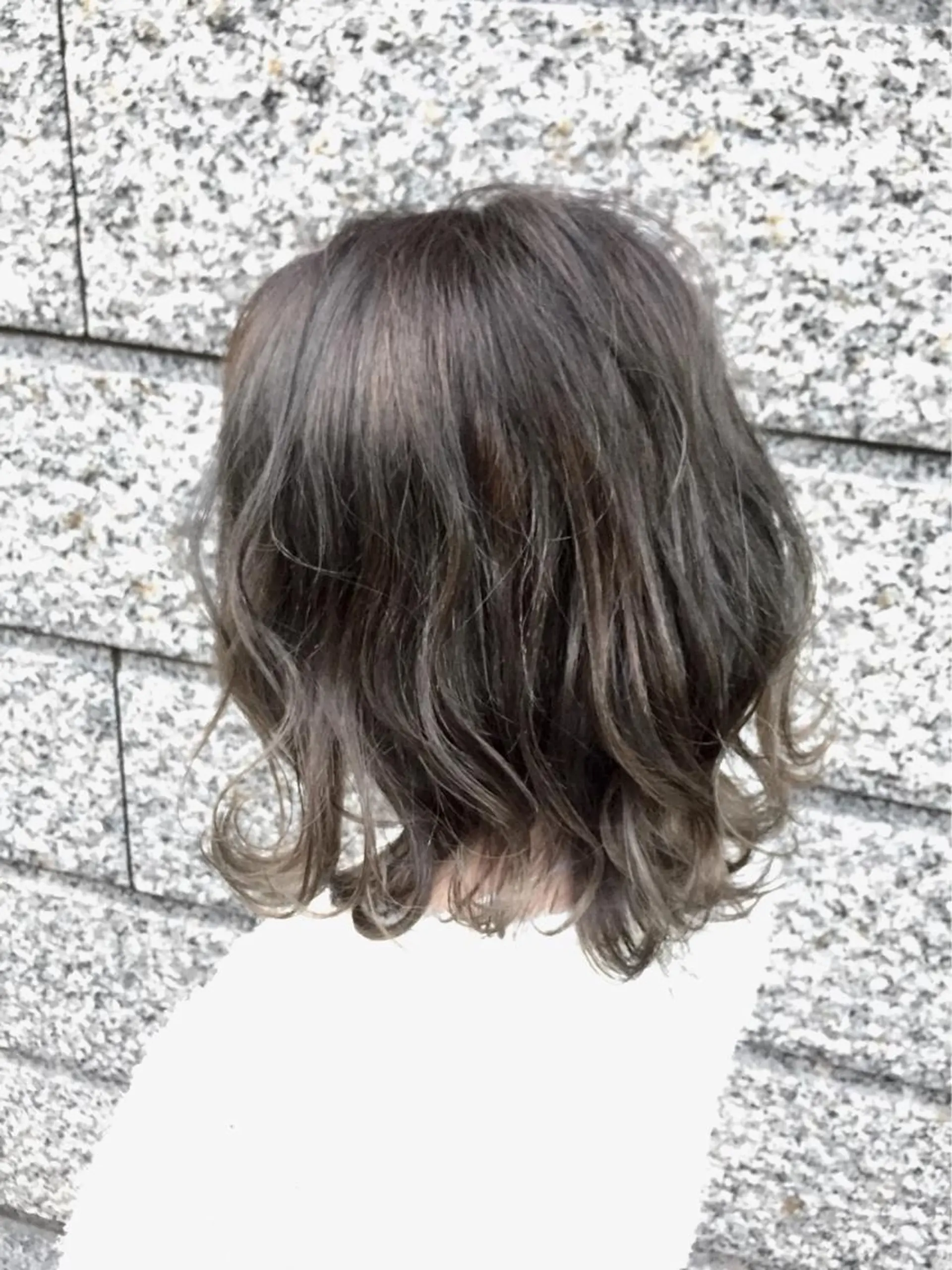 ミディアム カラー ブルーカラー ブルージュ イルミナカラー ヘアカラー トリートメント 店長 小池アキトのヘアスタイル