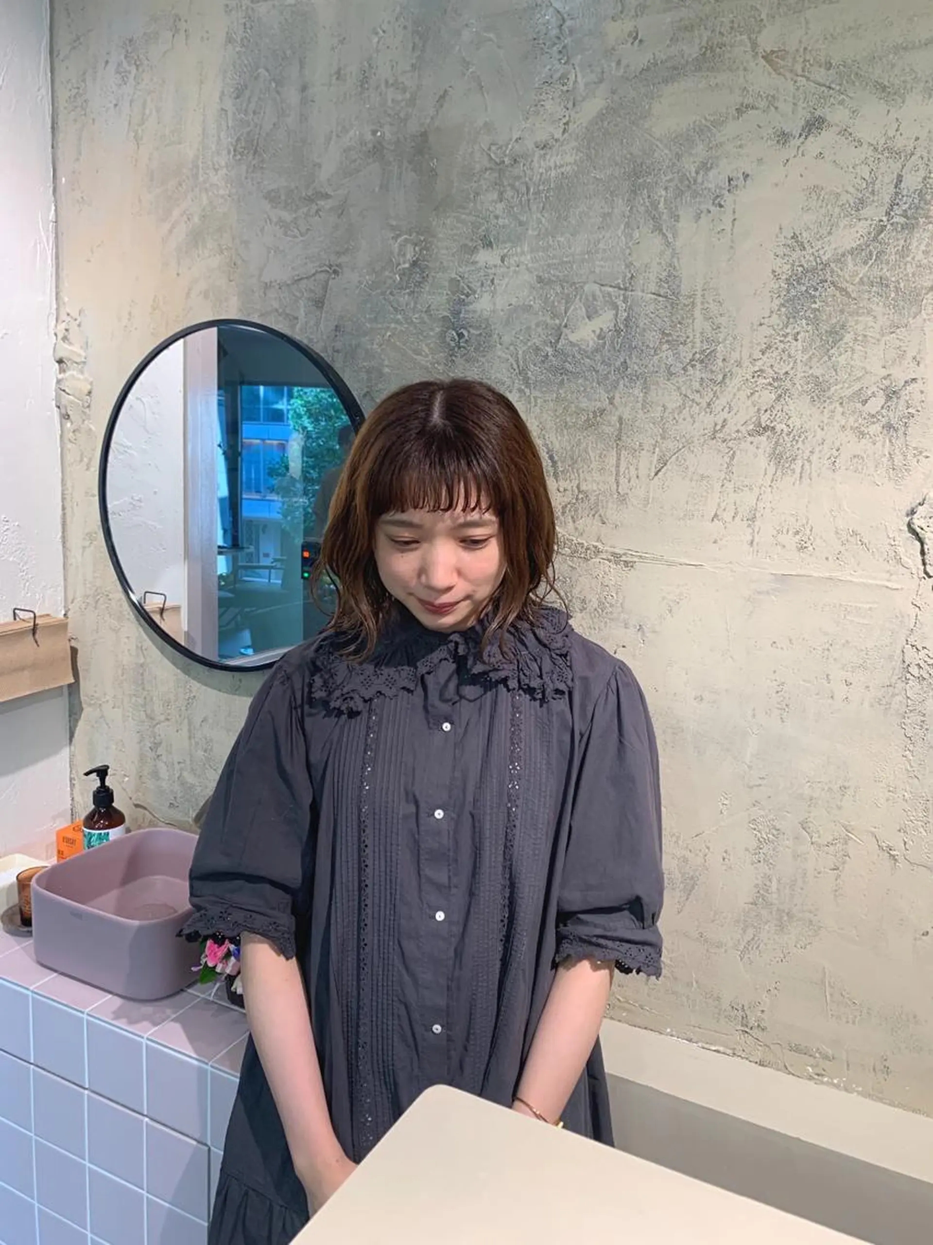 ショート yupi🐈‍⬛ レイヤー/パーマのヘアスタイル