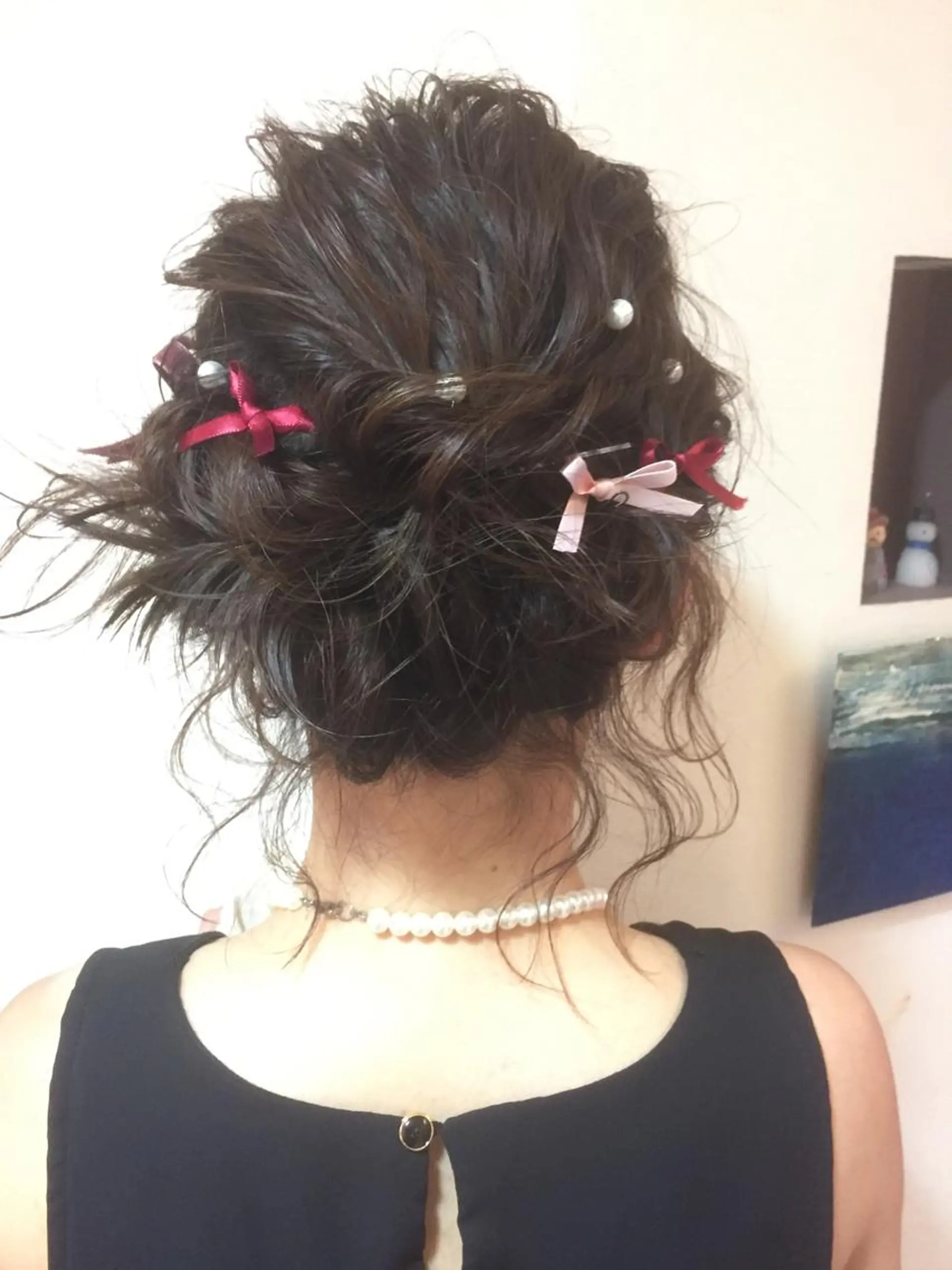 ロング カラー パーマ ヘアアレンジ 可愛いを作る神 ナオヒロのヘアスタイル