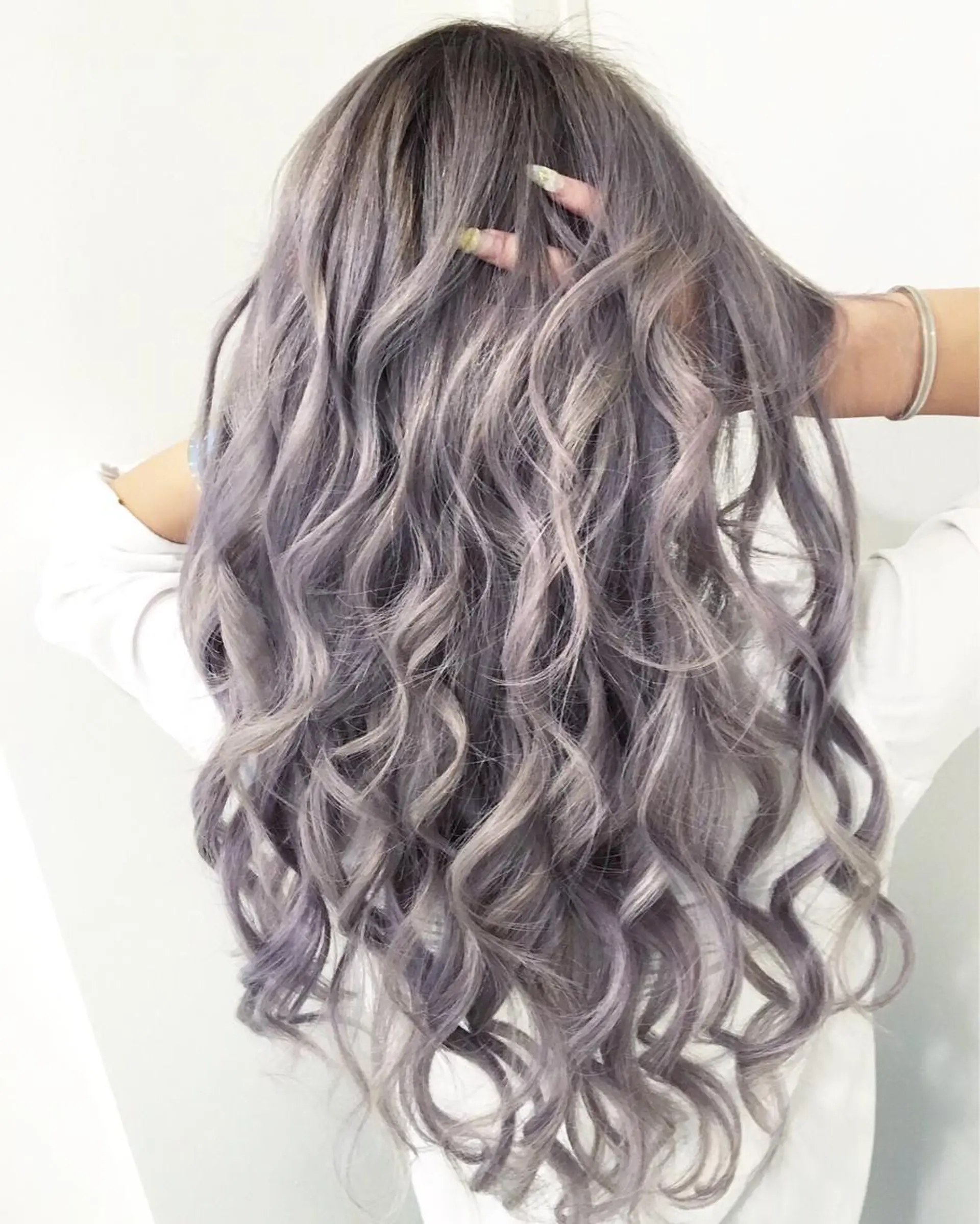 ロング カラー ヘアカラー トリートメント 🌈評価No.1🌈 艶髪カラー❌エクステのヘアスタイル