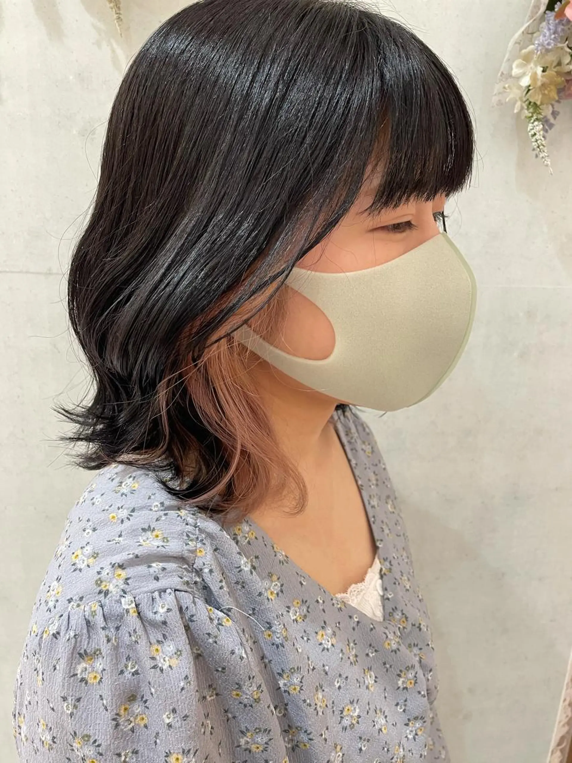 セミロング カラー 🩵ANELA東口 齋藤琴音💚のマツエク・マツパデザイン