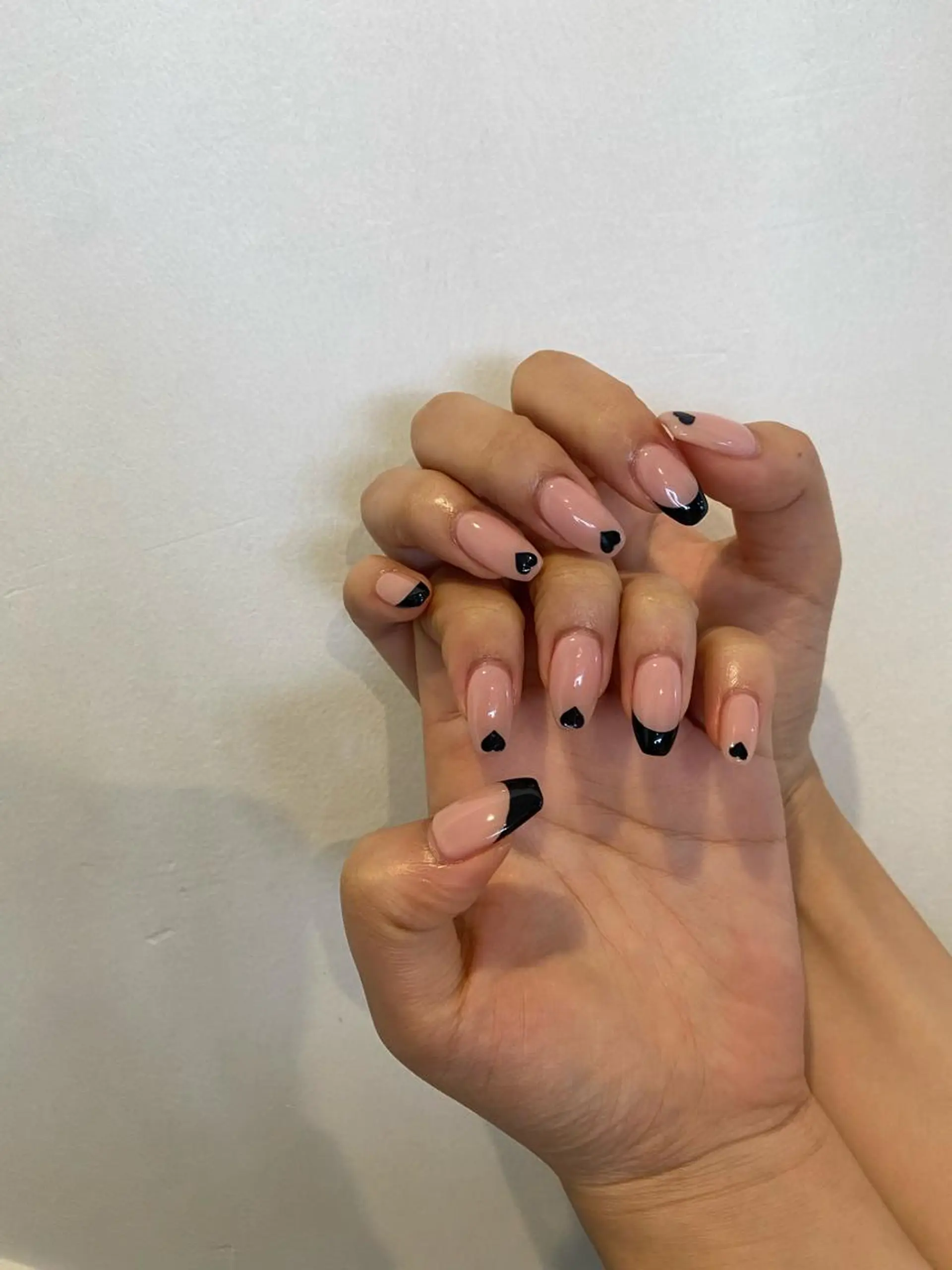 ネイル ハート 🧸熊谷 かほ🧸のネイルデザイン