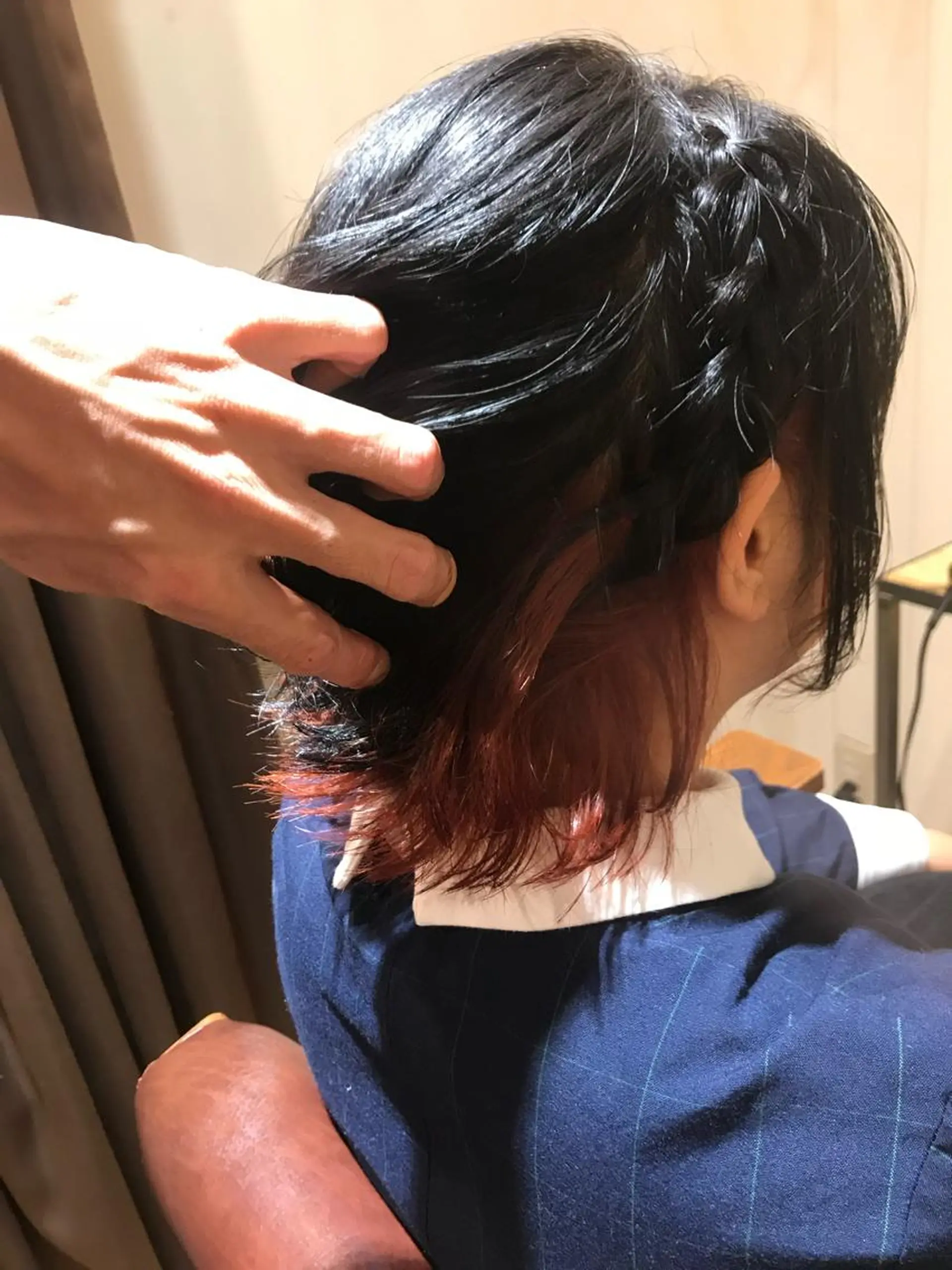 ミディアム 伊藤 光成のヘアスタイル