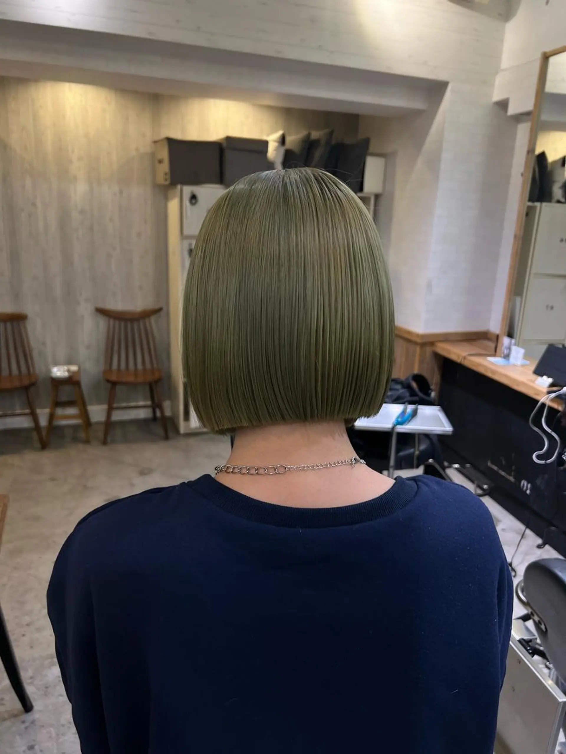 ショート サカモト ナオミのヘアスタイル