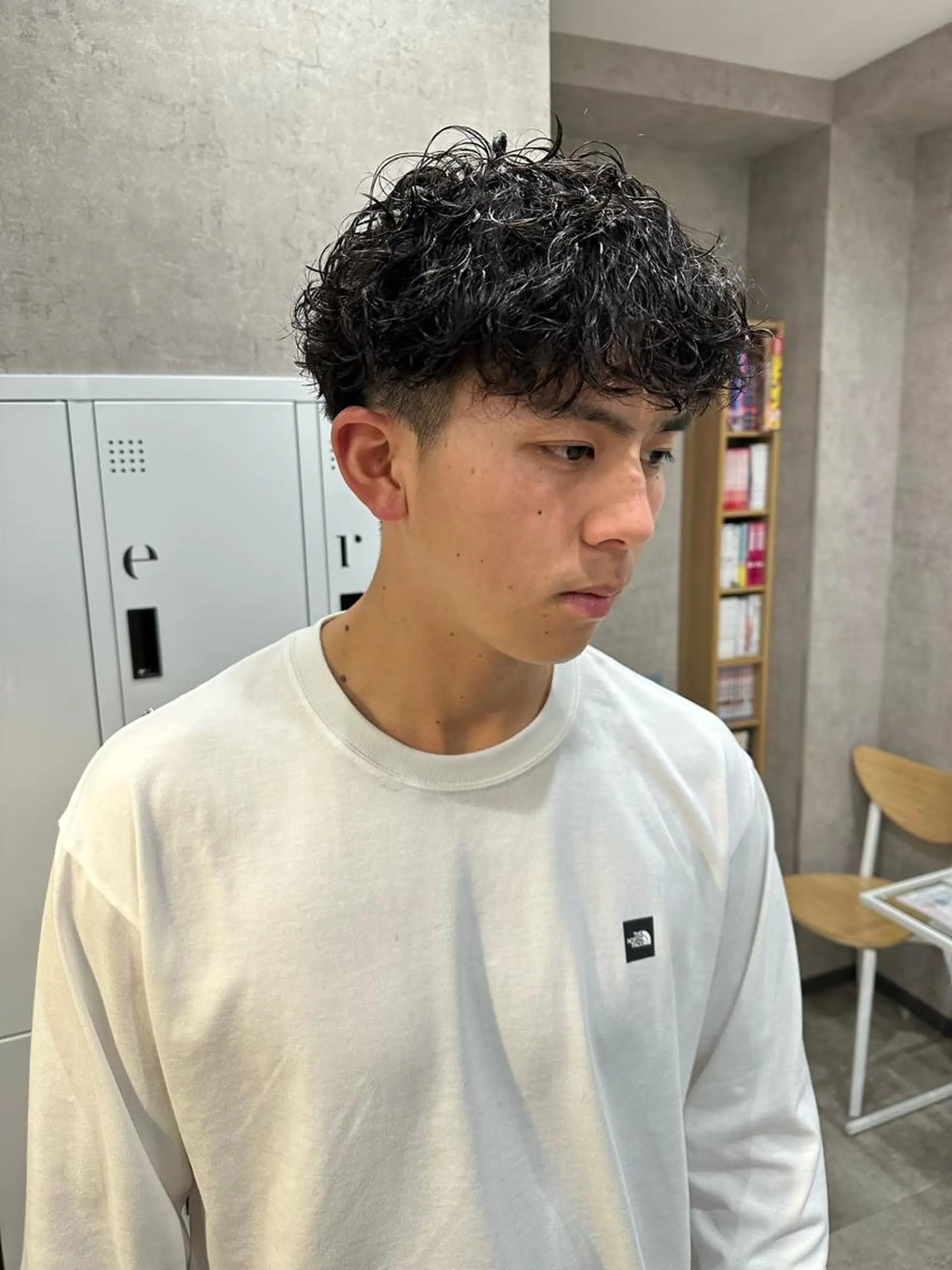 パーマ メンズ メンズパーマ 波巻きパーマ スパイラルパーマ mau tomokaのヘアスタイル