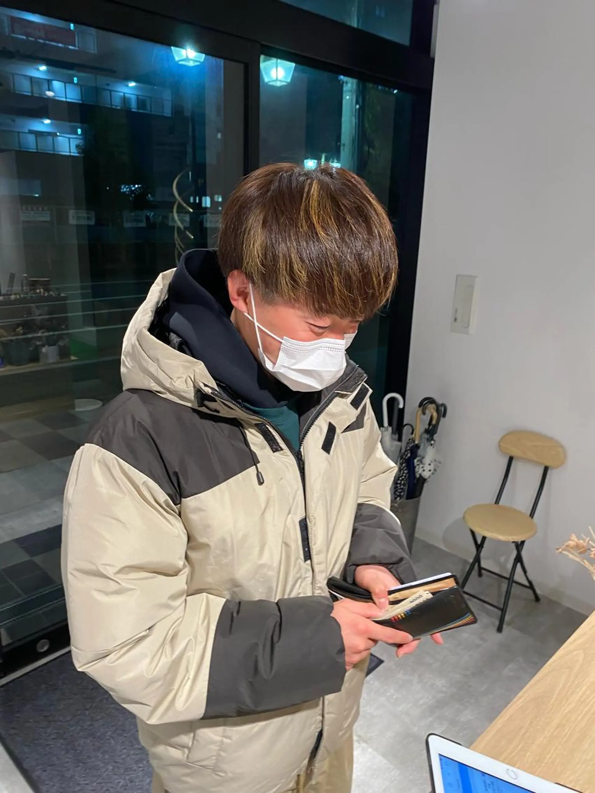 カラー メンズ メンズハイライト マッシュ ハイライトカラー オスズ 🎀´-のヘアスタイル