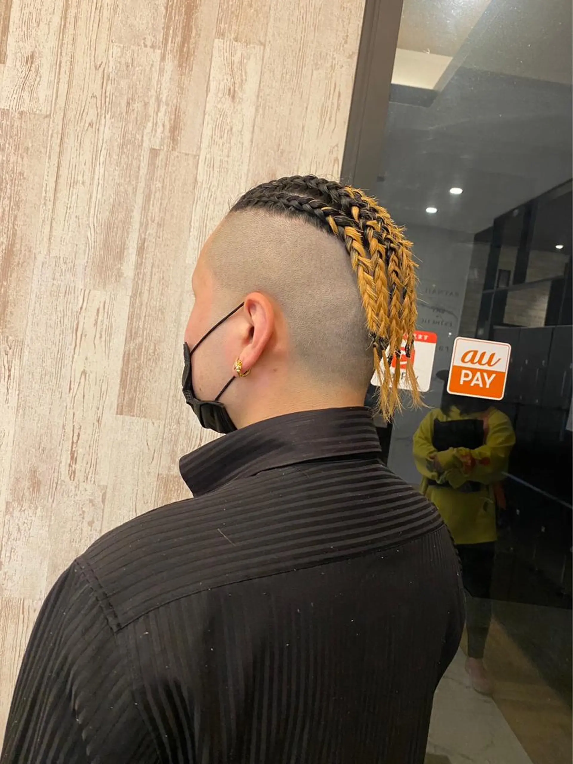 ショート メンズ ヘアセット arl 豊田店のヘアスタイル