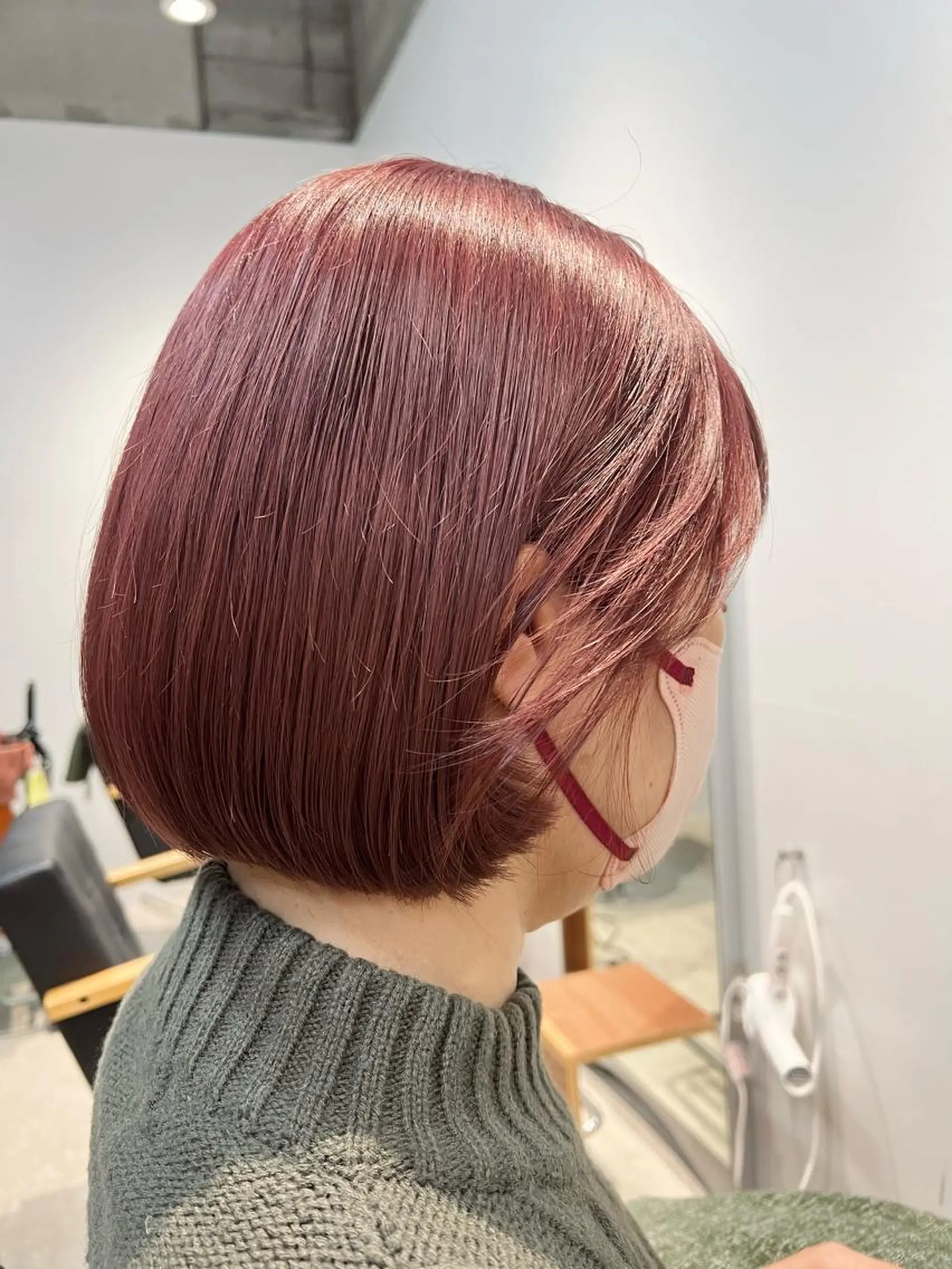 ショート カラー 谷町/Le'a /竹原しおなのヘアスタイル