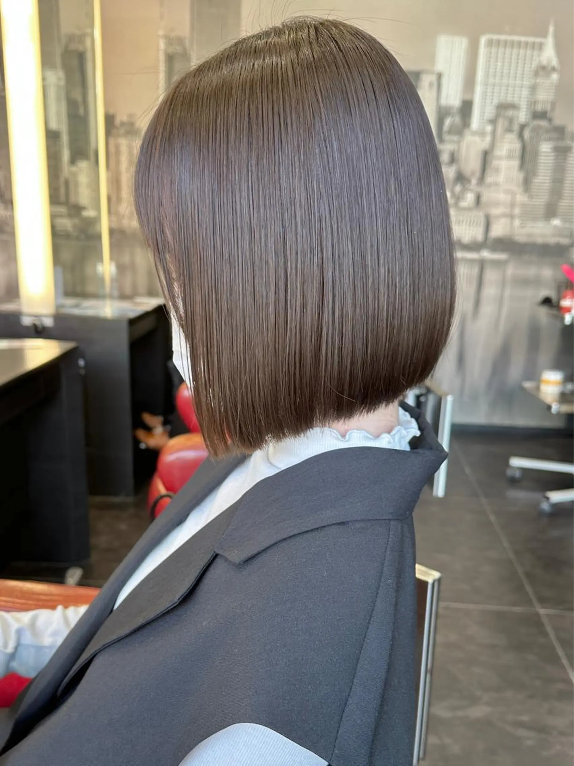 ミディアム 𖧷 ⁺. 大人ヘア Yui 𓂃𓈒𓏸のヘアスタイル