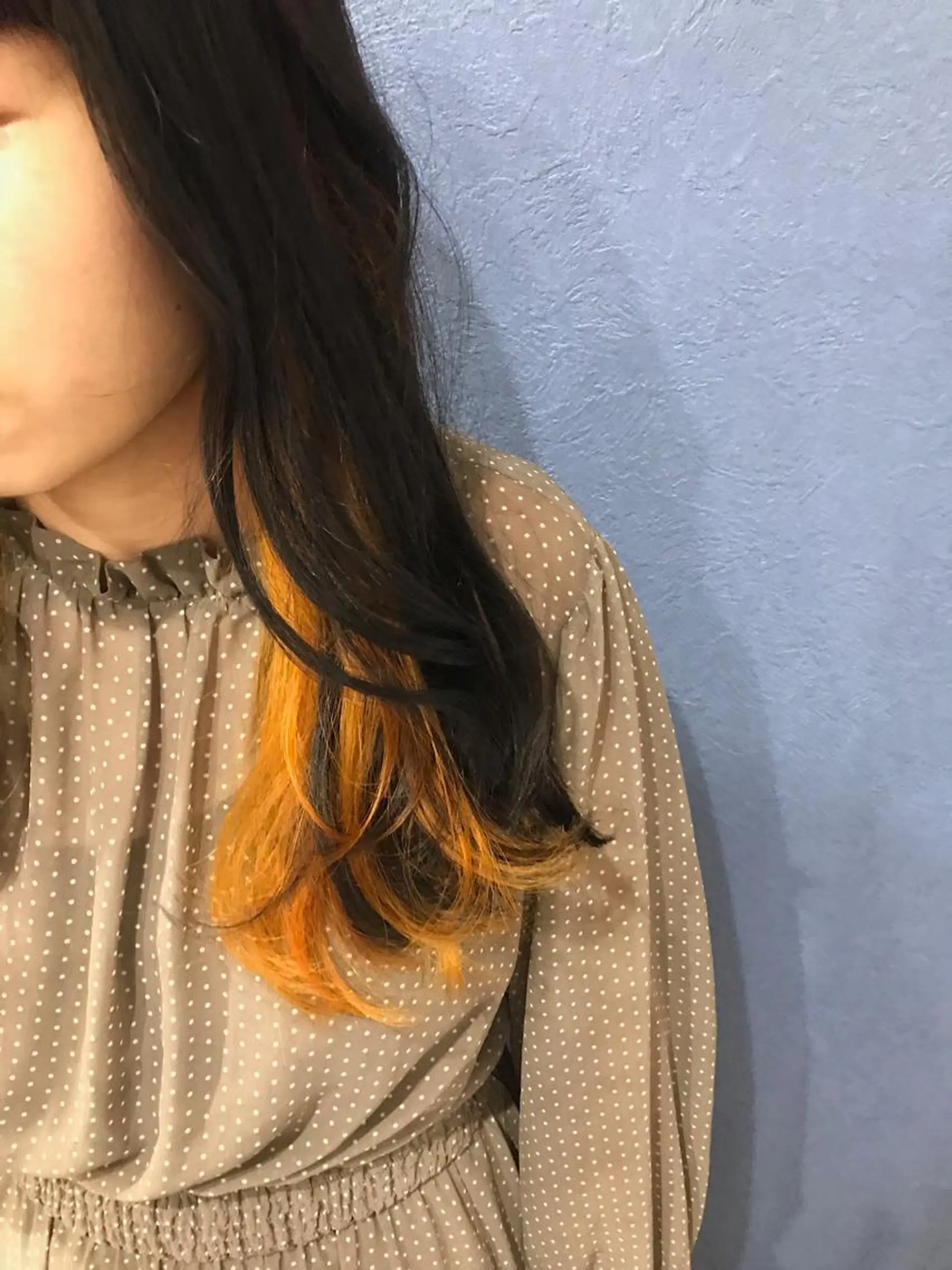 ロング カラー 松岡 恭弘のヘアスタイル