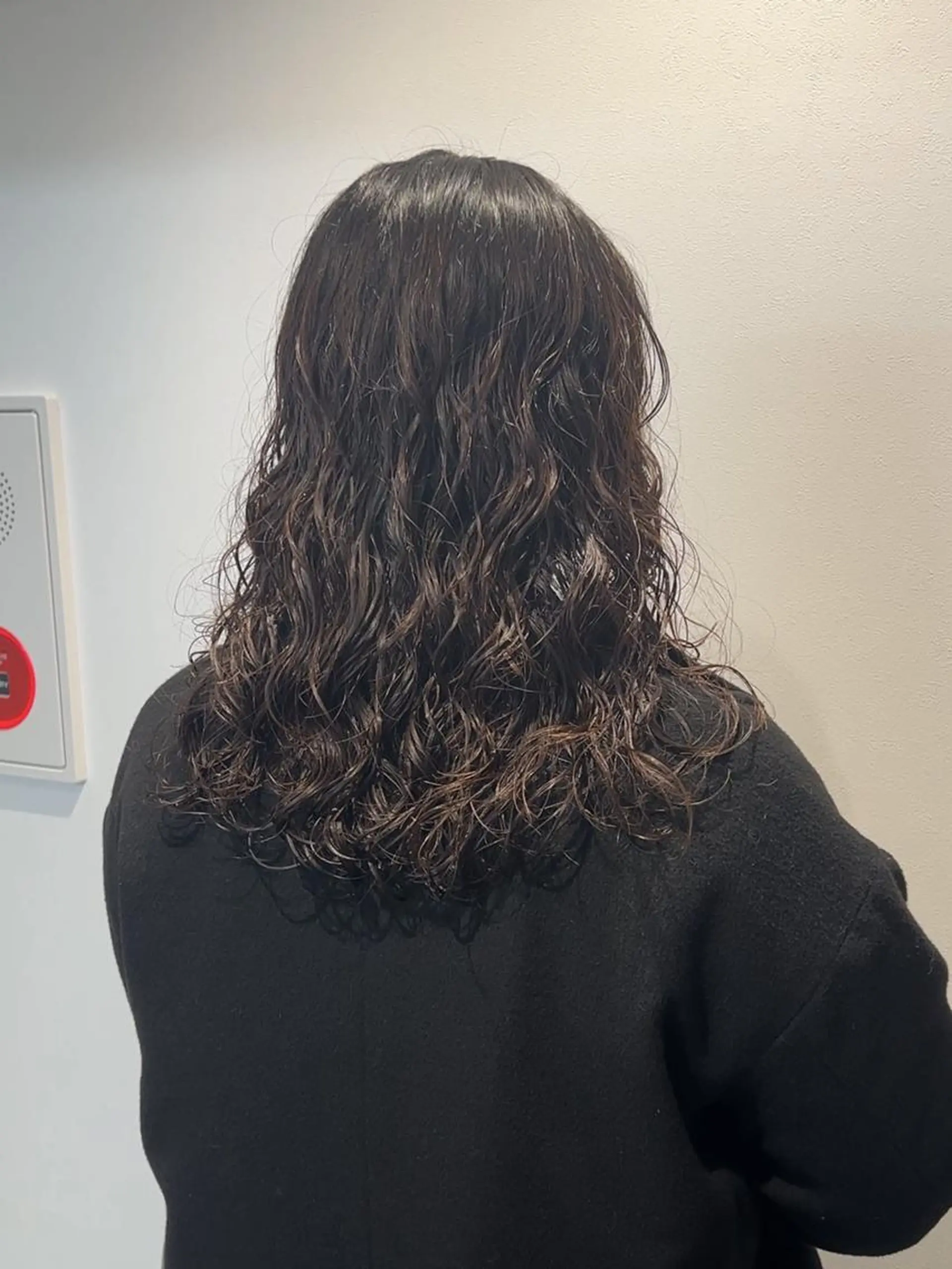 ミディアム パーマ ミディアムパーマ ボブ レイヤーカット ニュアンスパーマ プードルパーマ メンズパーマ/ メンズカット/タクヤのヘアスタイル