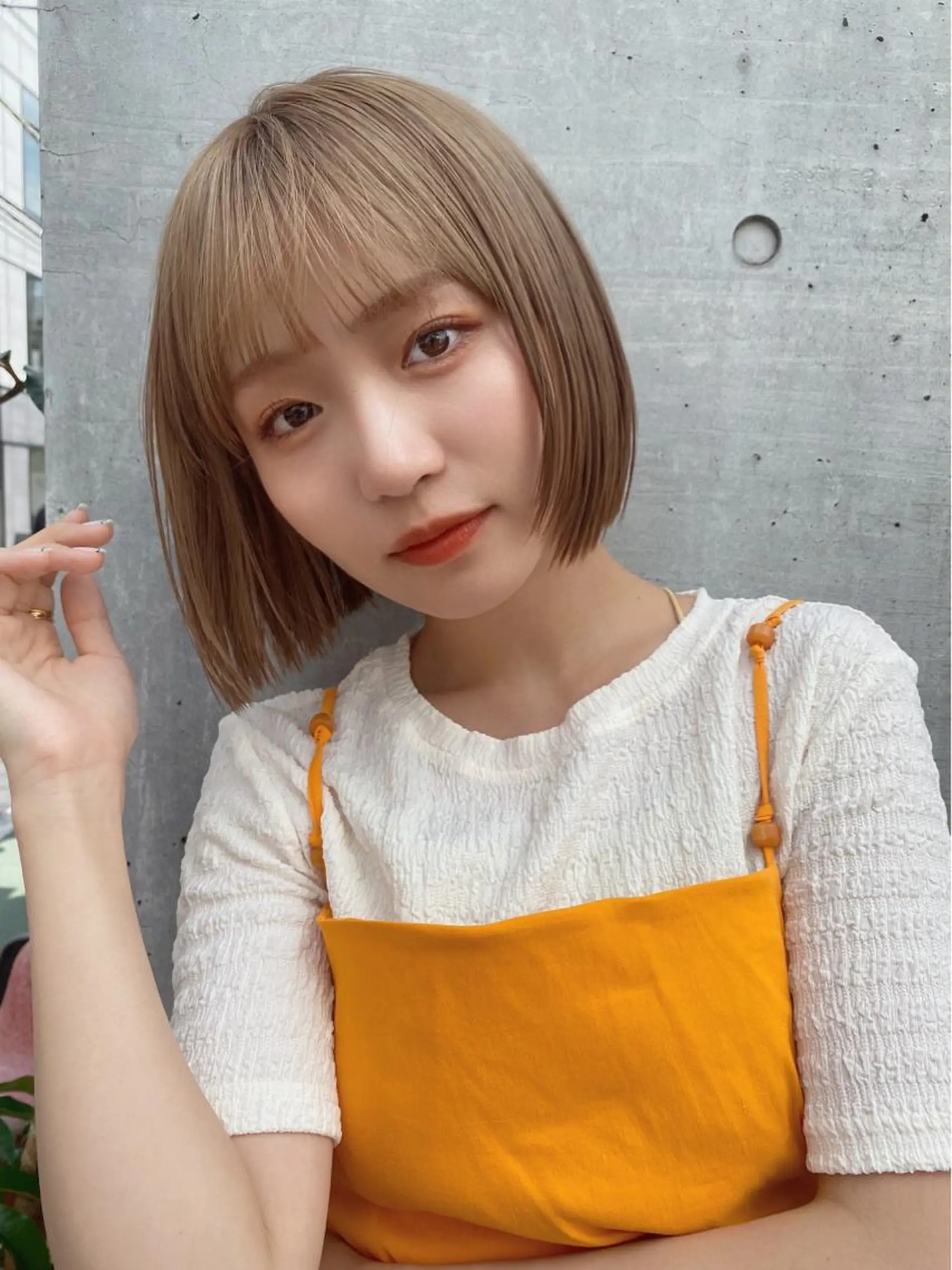 ショート カラー 🪭risa 暖色/レイヤー🪭のヘアスタイル