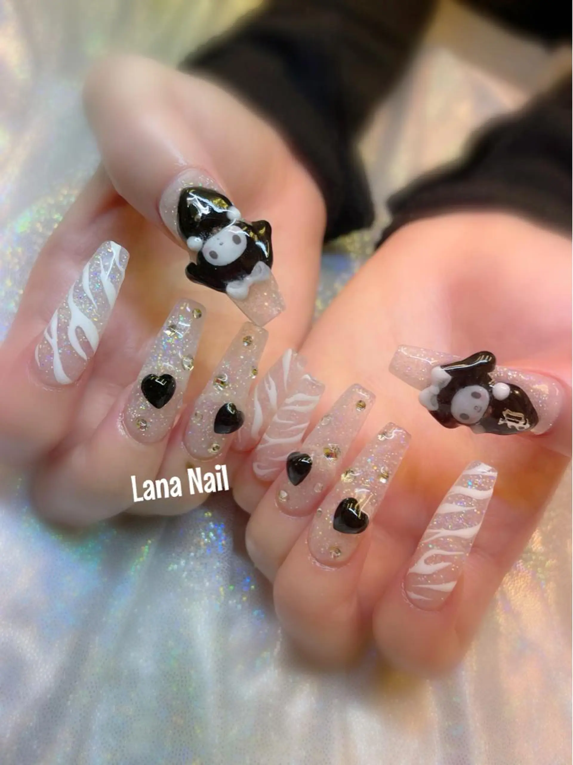 ネイル ロングネイル スカルプネイル Lana Nailのネイルデザイン