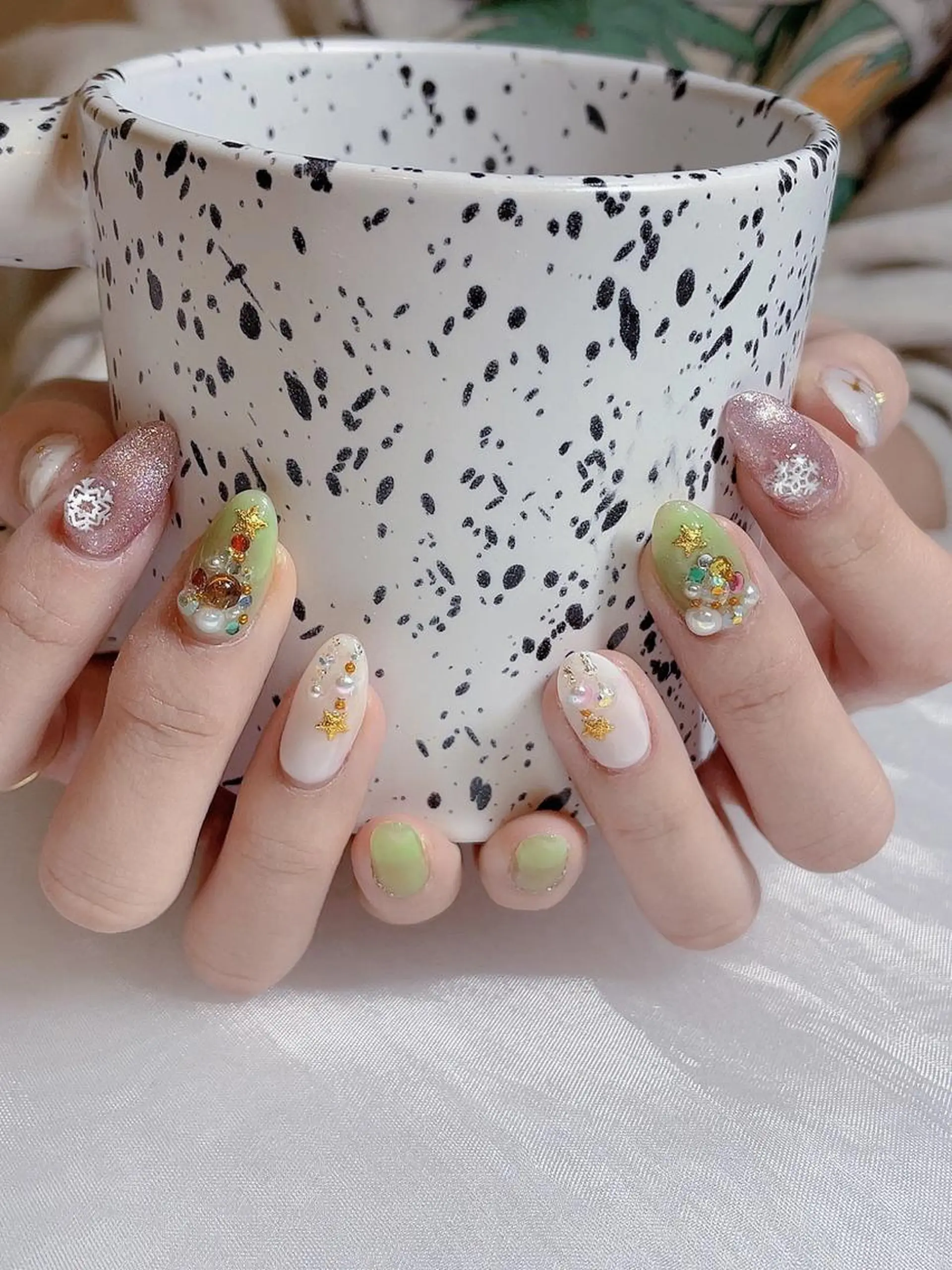 ネイル 冬ネイル クリスマス Rarity nail salonのネイルデザイン