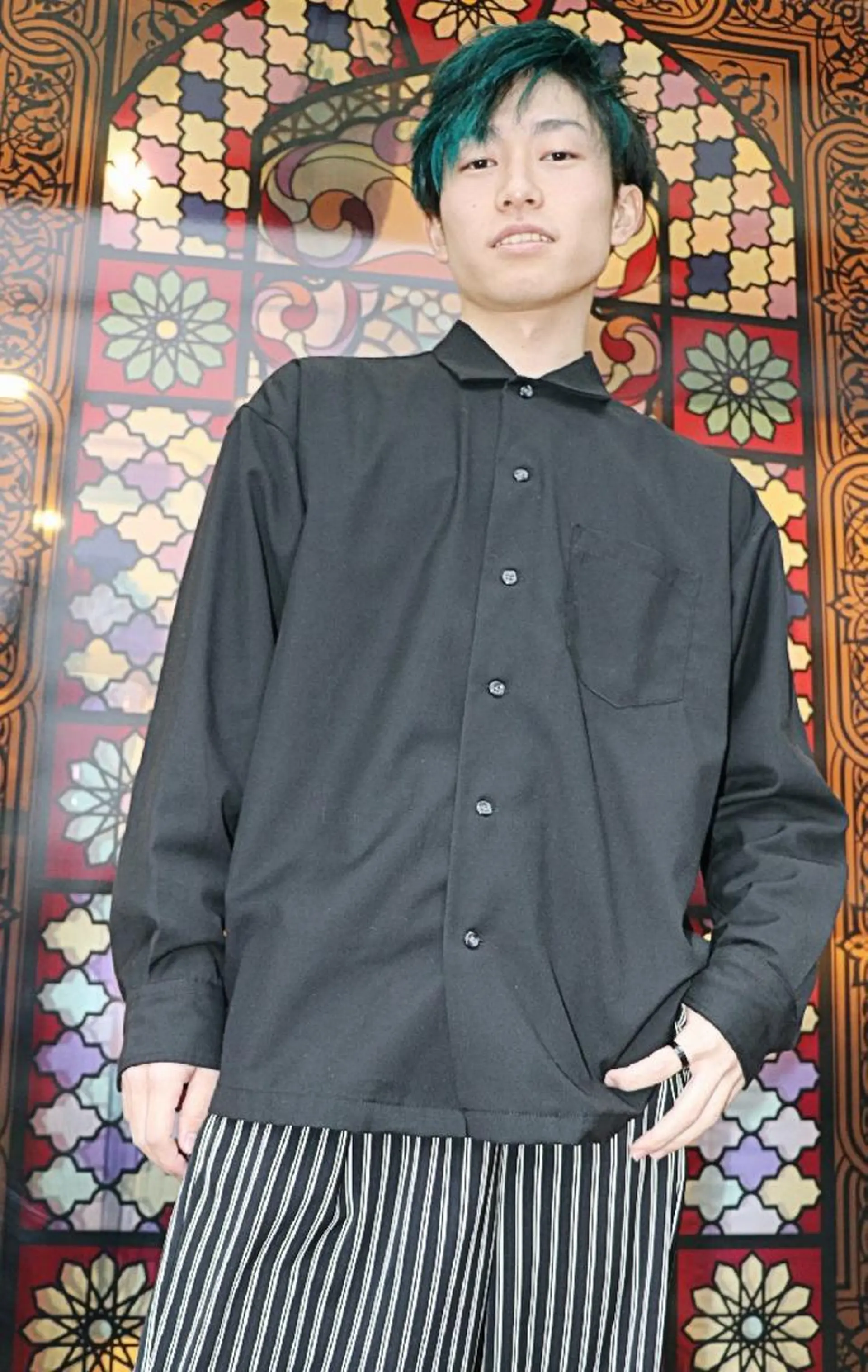 ショート カラー メンズ アディクシーカラー イルミナカラー LAMP HAIR ランプヘアー所属・徳永 博志のヘアスタイル