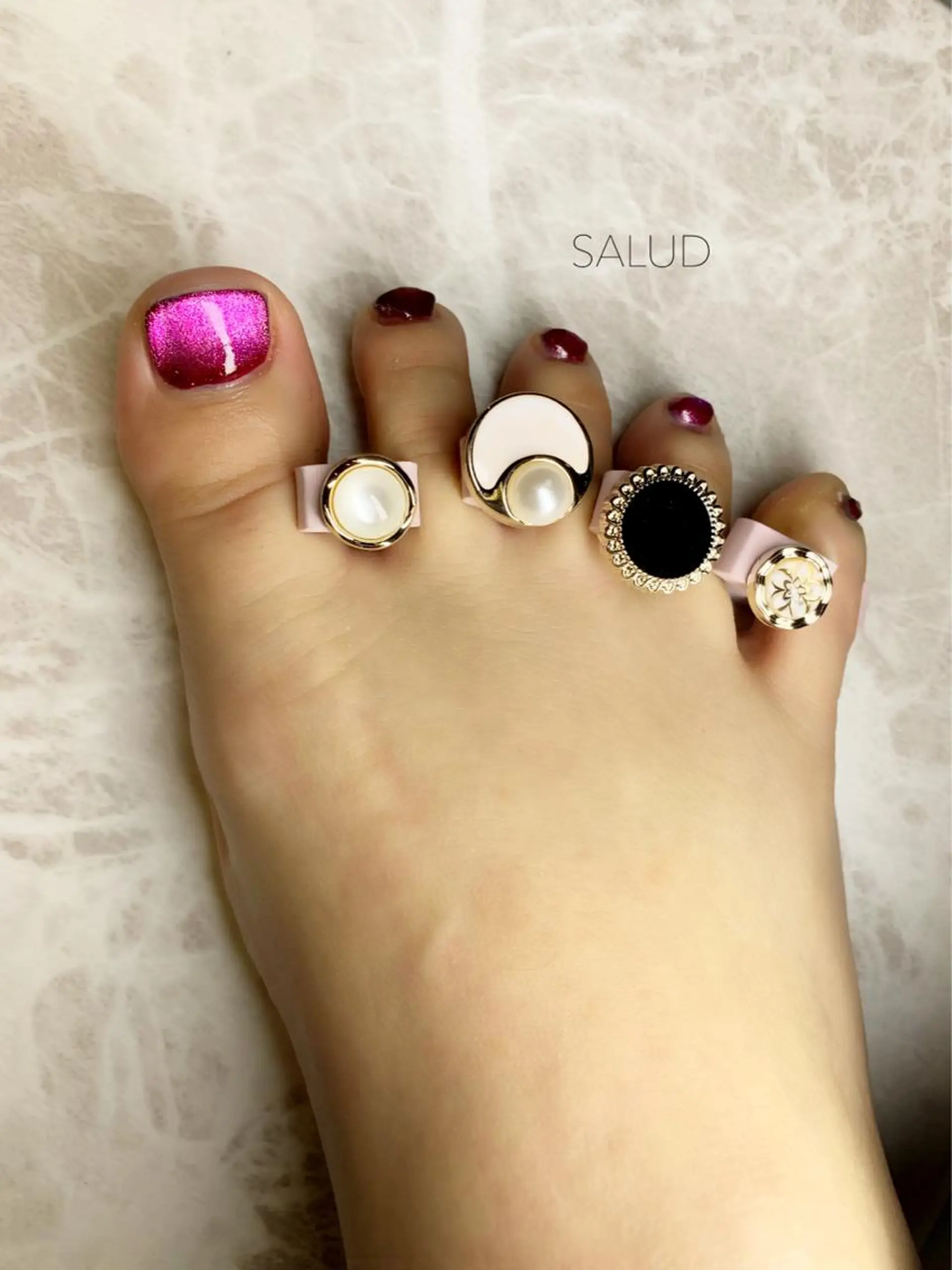 ネイル フットネイル Nail Salon SALUDのネイルデザイン