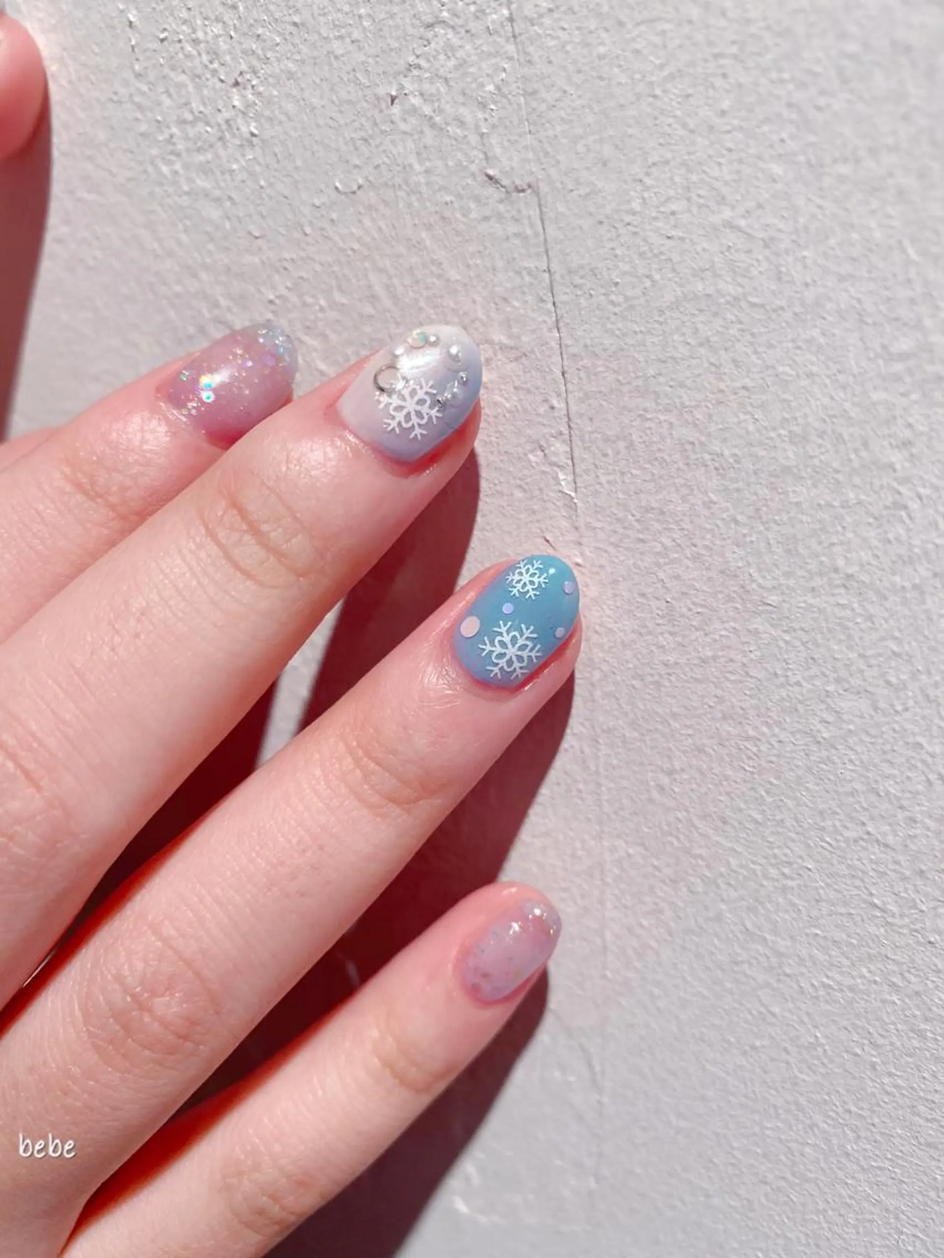 ネイル 冬ネイル ハンドネイル Ann nailのネイルデザイン
