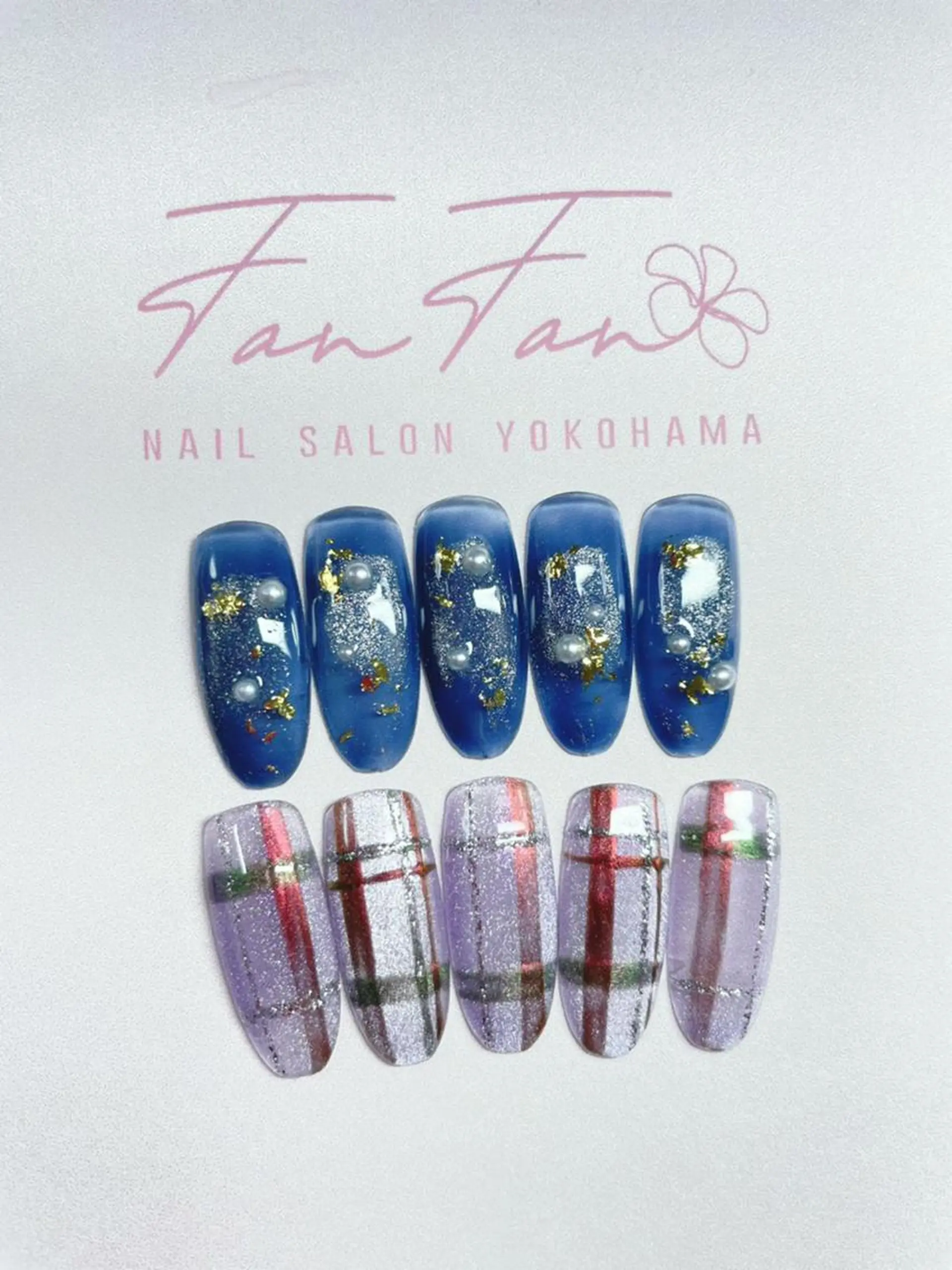 ネイル FanFan 長さ出し専門のネイルデザイン