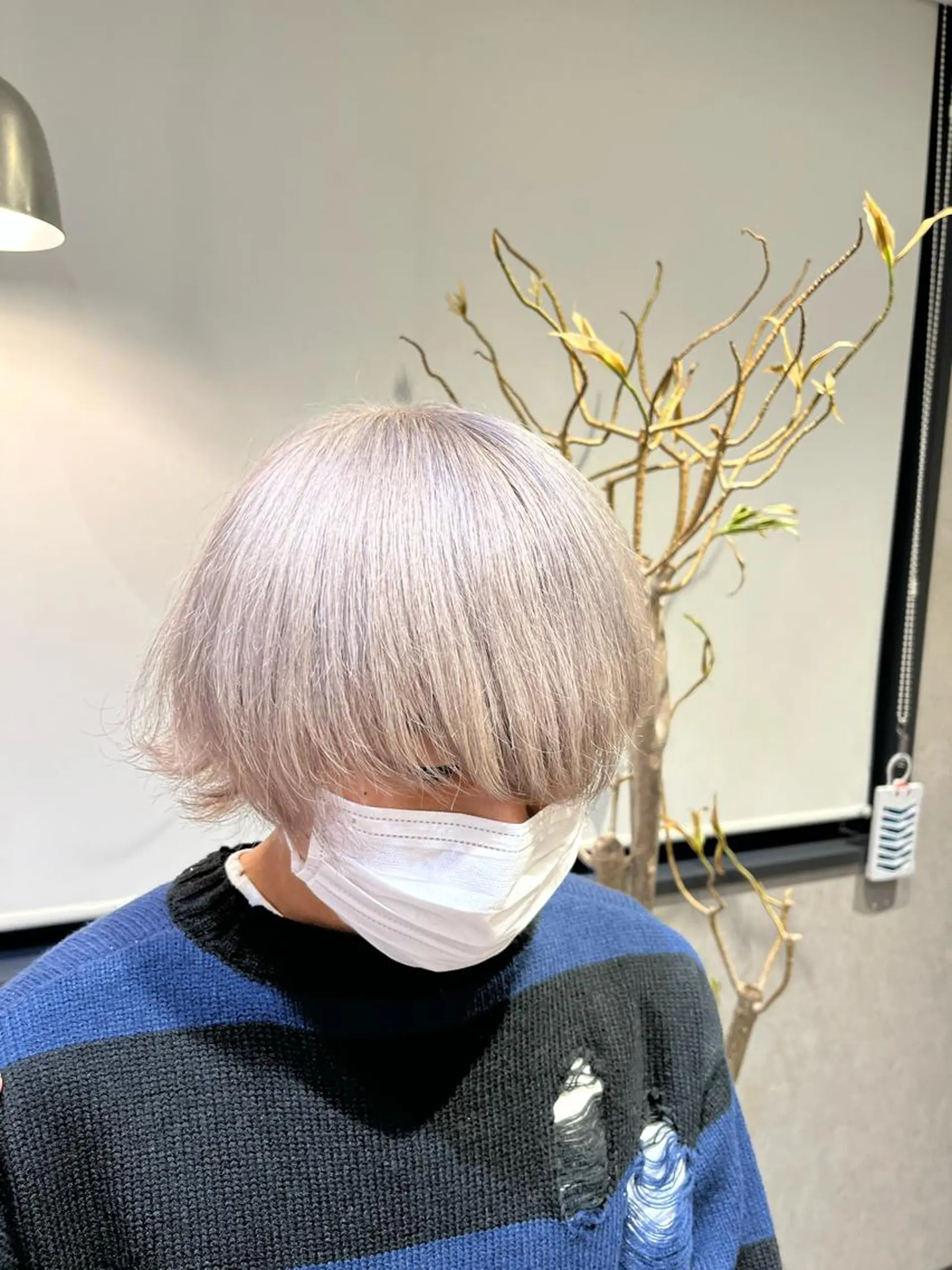 ショート カラー メンズ メンズハイトーン ハイトーンカラー 名古屋／デザイン／ ブリーチ/松井亮磨のヘアスタイル