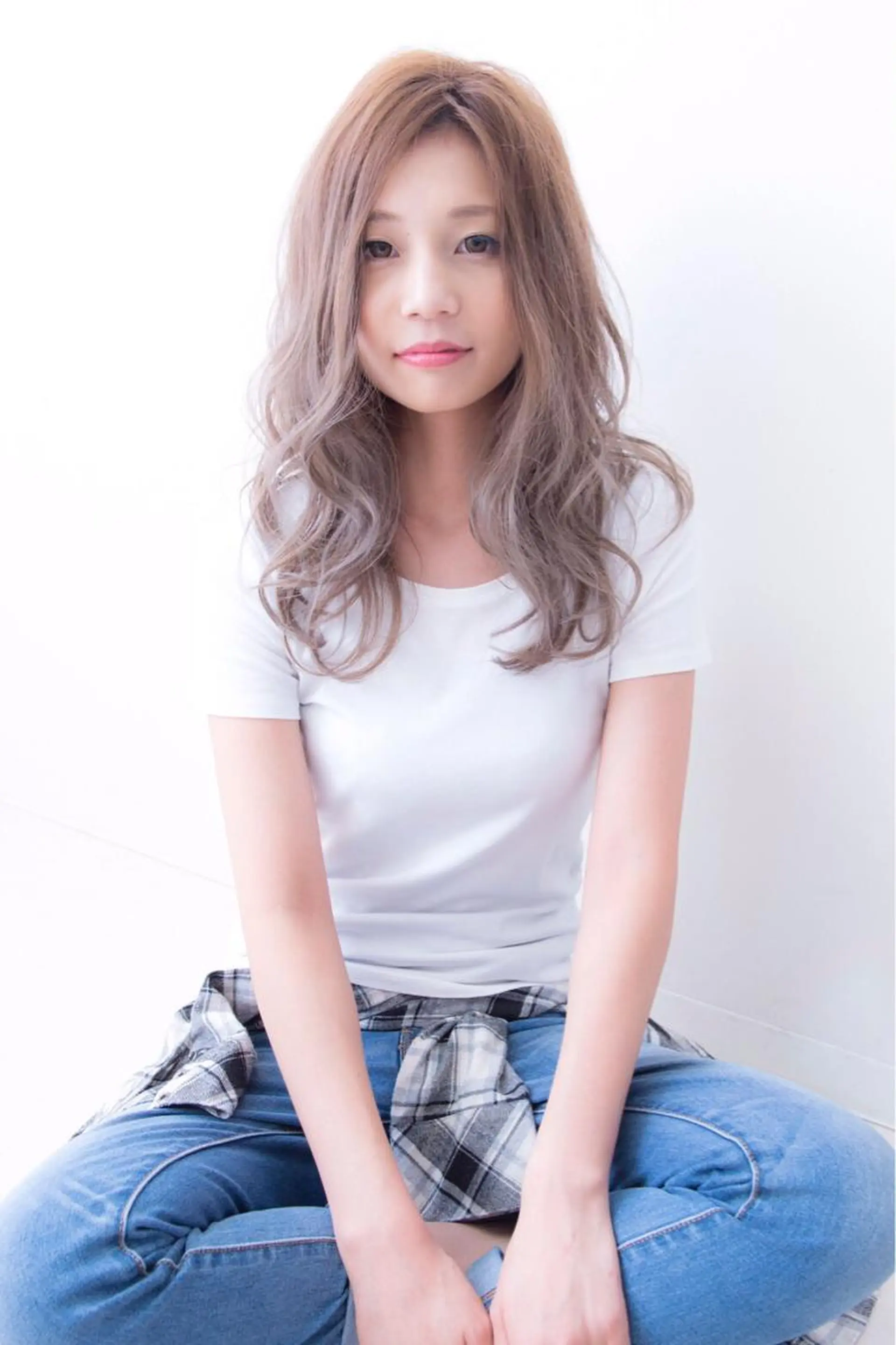 ロング 伊藤 裕貴のヘアスタイル