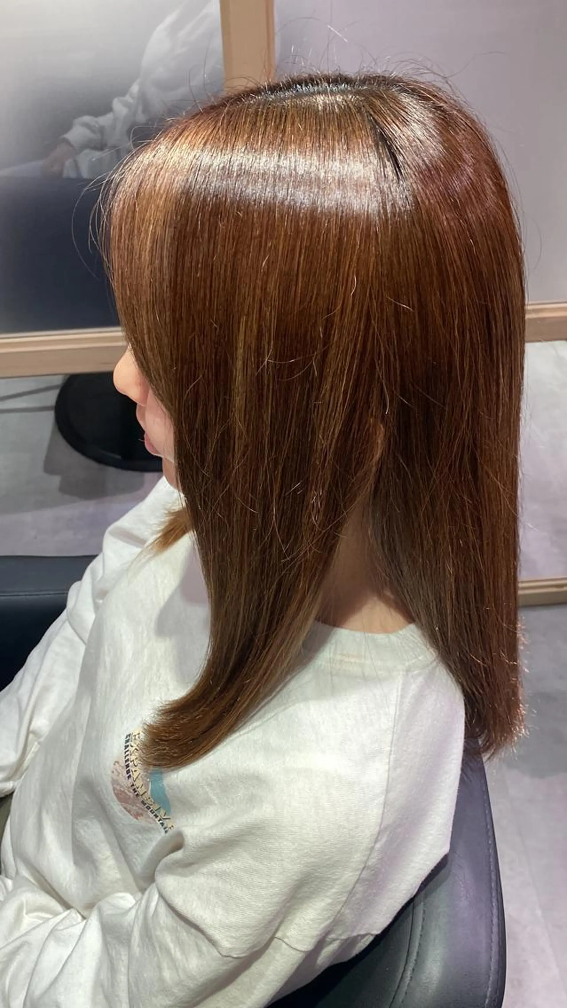 ロング JOS所属・上野/エフェクトブリ ーチ✂︎touiのヘアスタイル