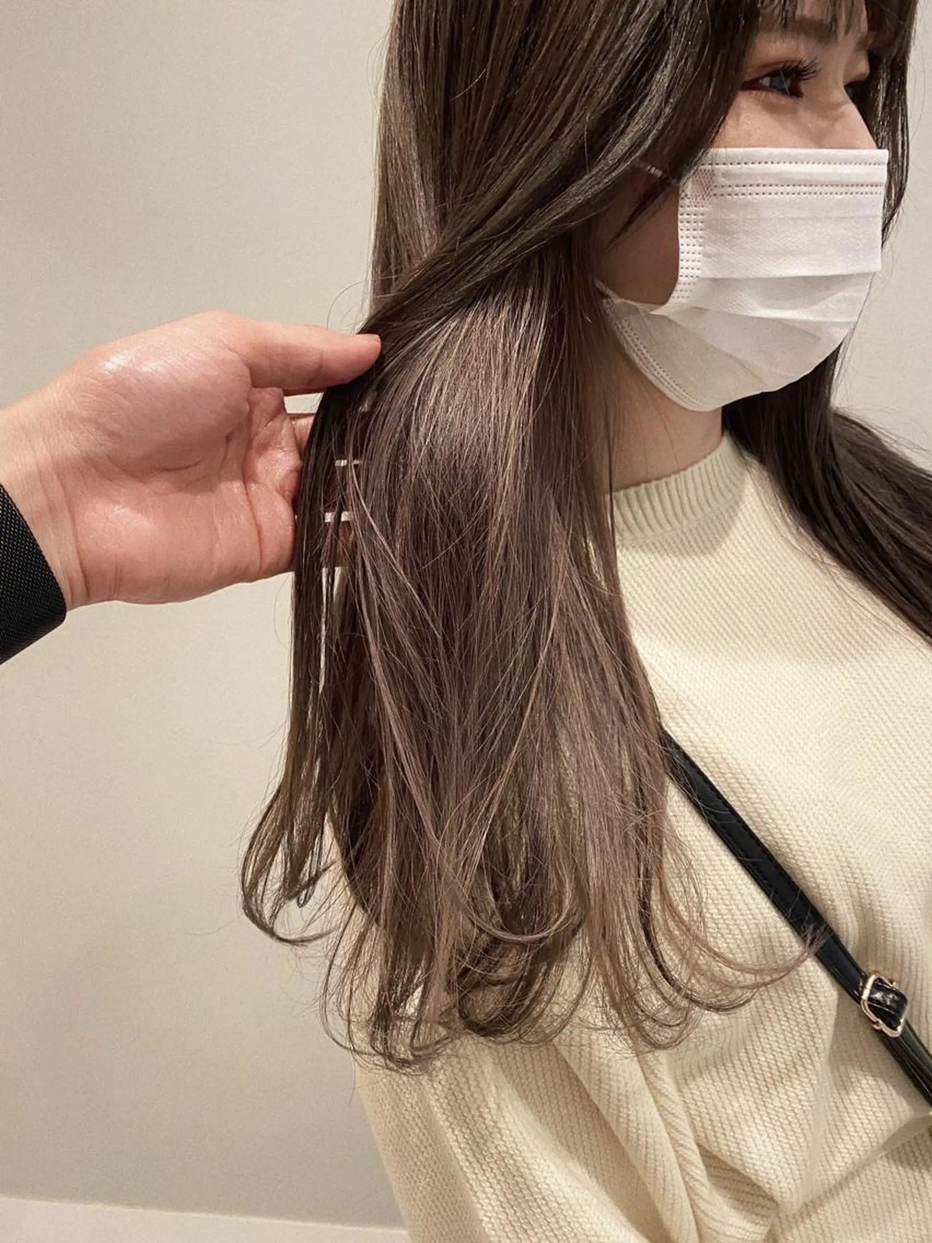 ロング カラー ヨシモトリョウ 髪質改善/美髪のヘアスタイル