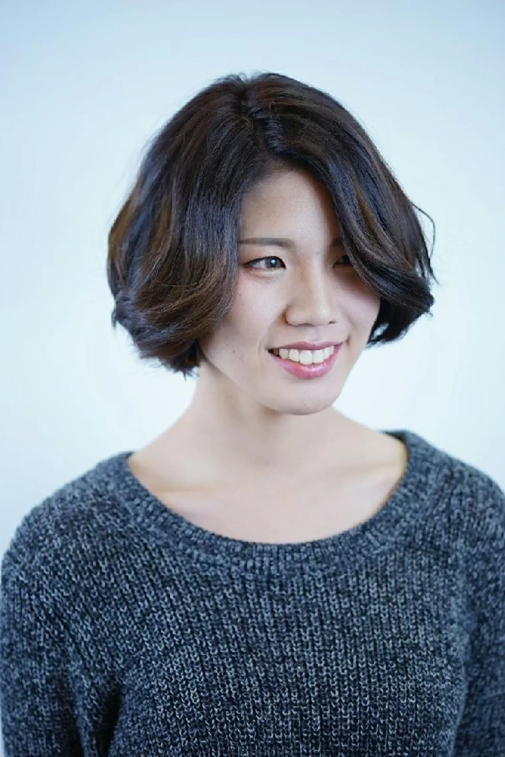 パーマ ミディアム 木村 昇のヘアスタイル