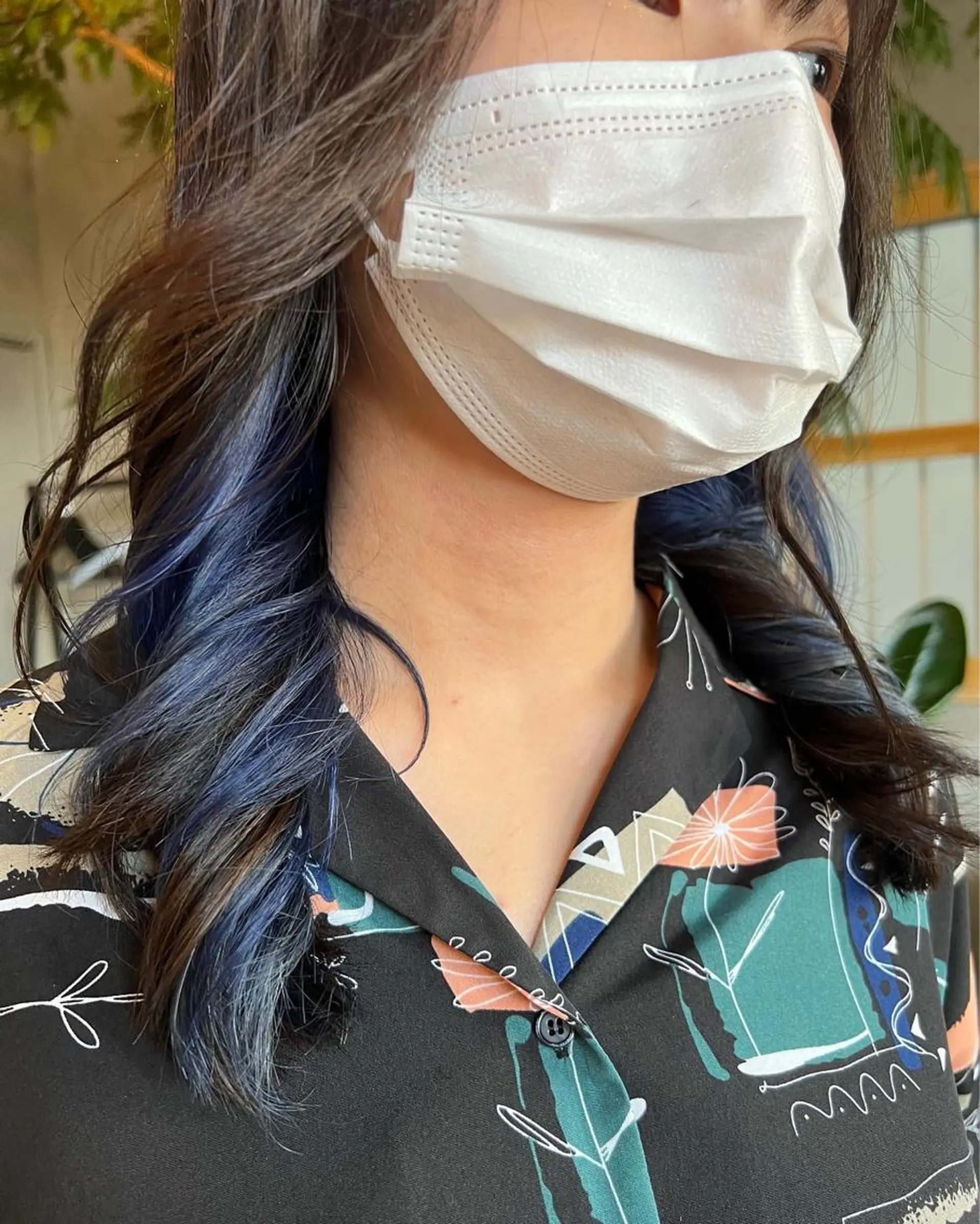 ロング カラー ハイライトカラー イルミナカラー ボブ ハイライト 髪質改善 カット ヘアカラー シンヤヘアーズ 泉大津本店のヘアスタイル