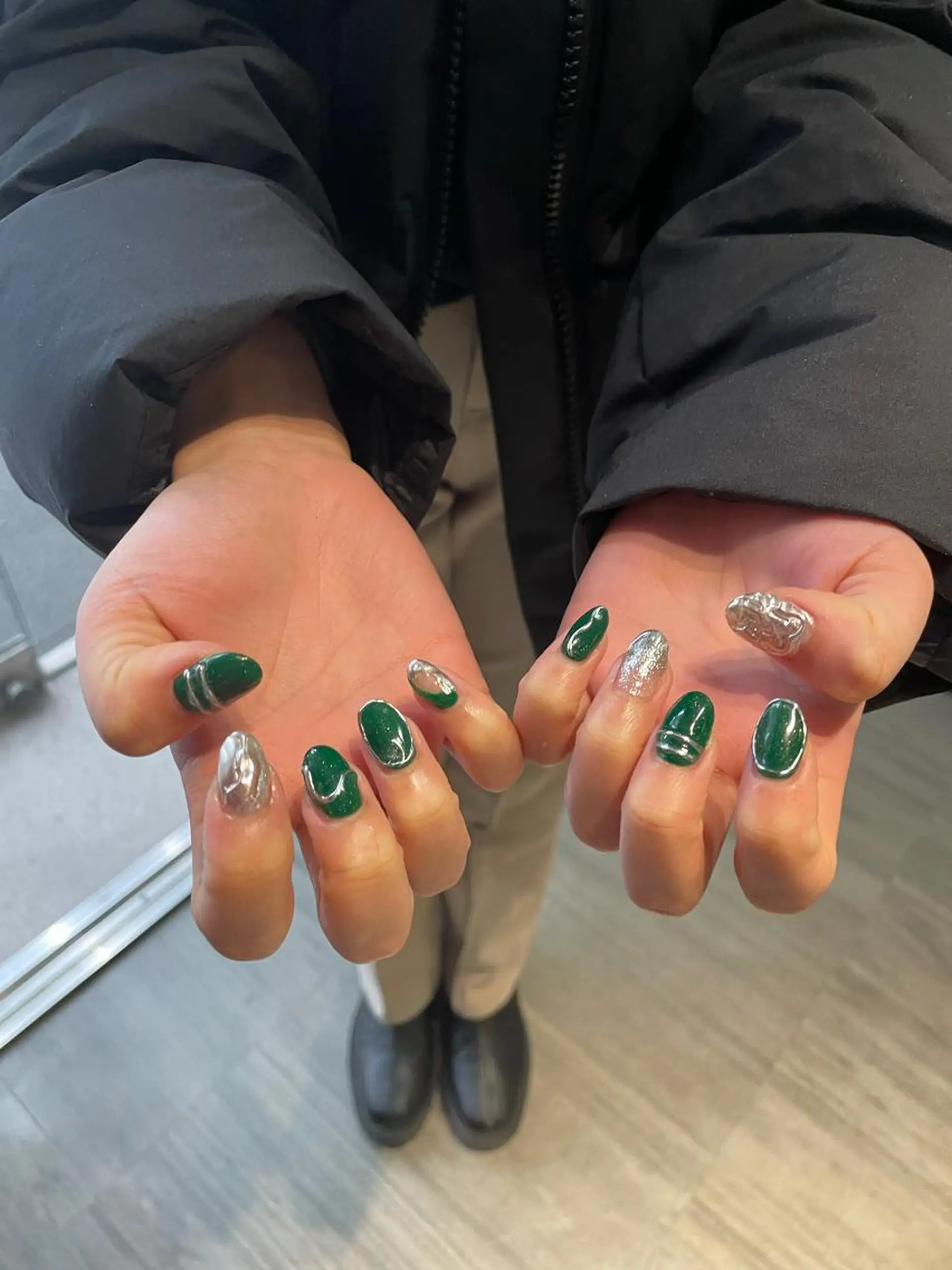 ネイル 束感まつ毛/ネイル/ LED♥KIRARAのマツエク・マツパデザイン