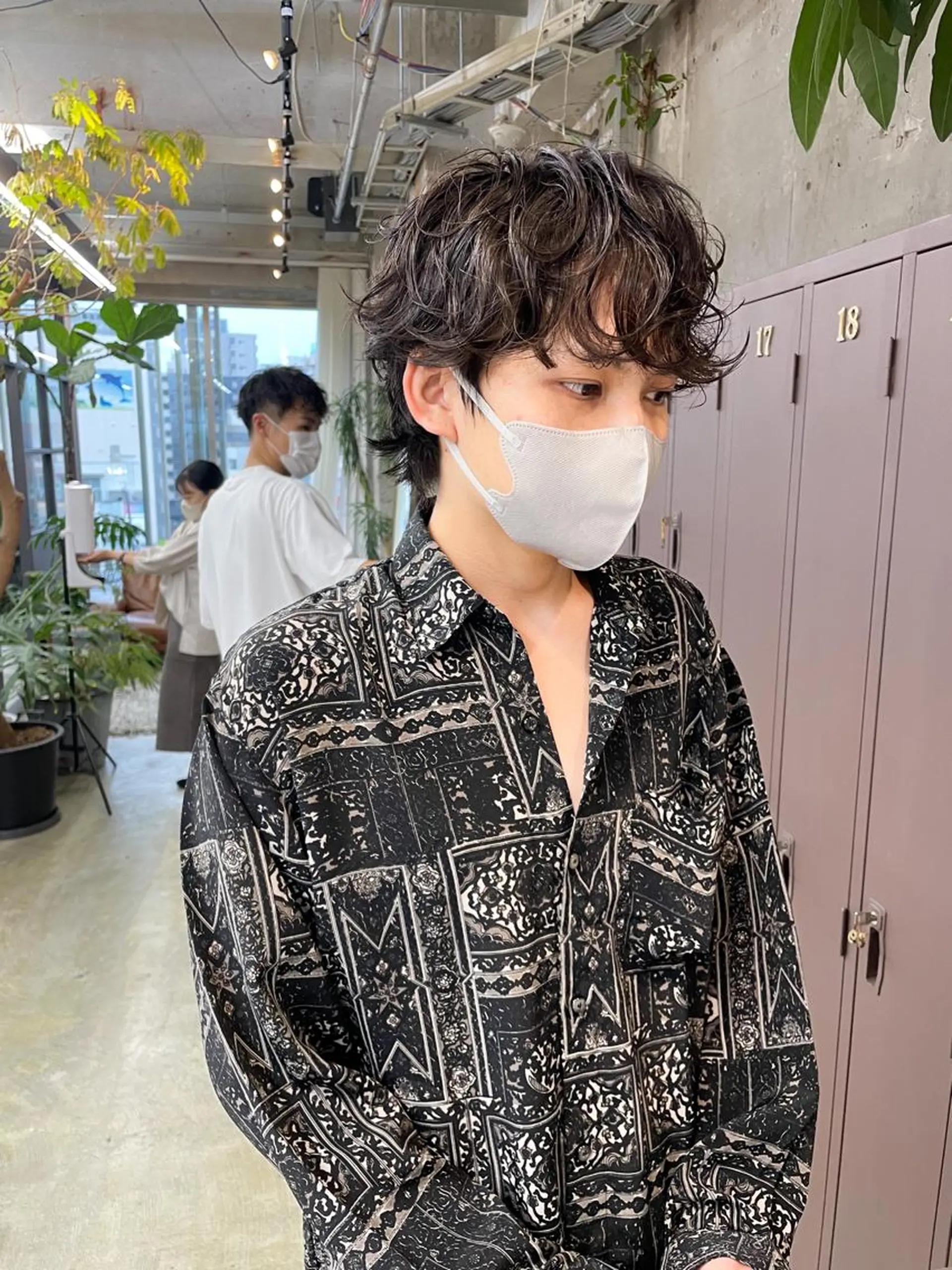 パーマ メンズ メンズパーマ メンズ特化/ 山口大輝のヘアスタイル