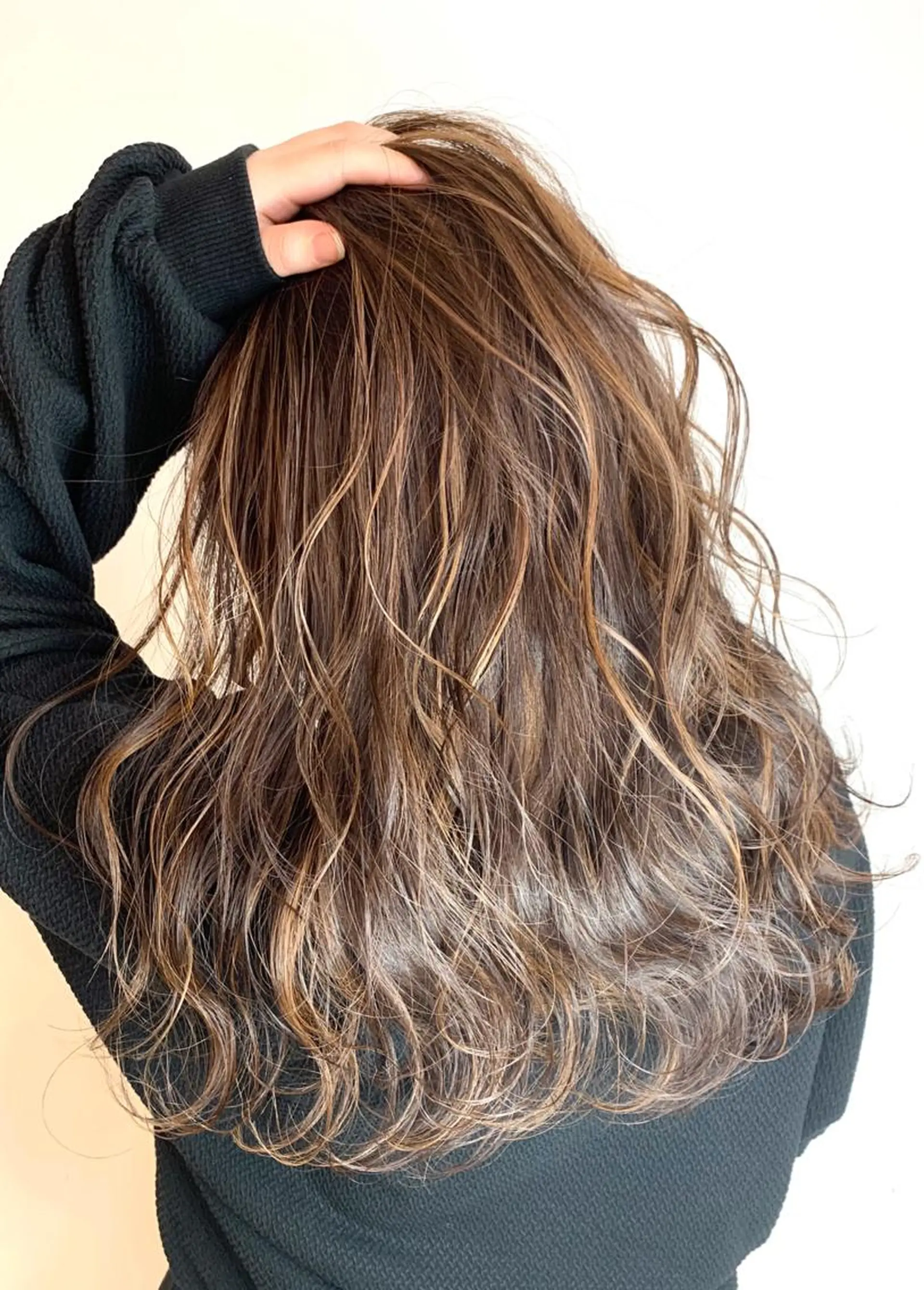 セミロング 3Dハイライト ハイライト ❤️千葉県代表❤️ 店長❤️柿本翔一朗のヘアスタイル