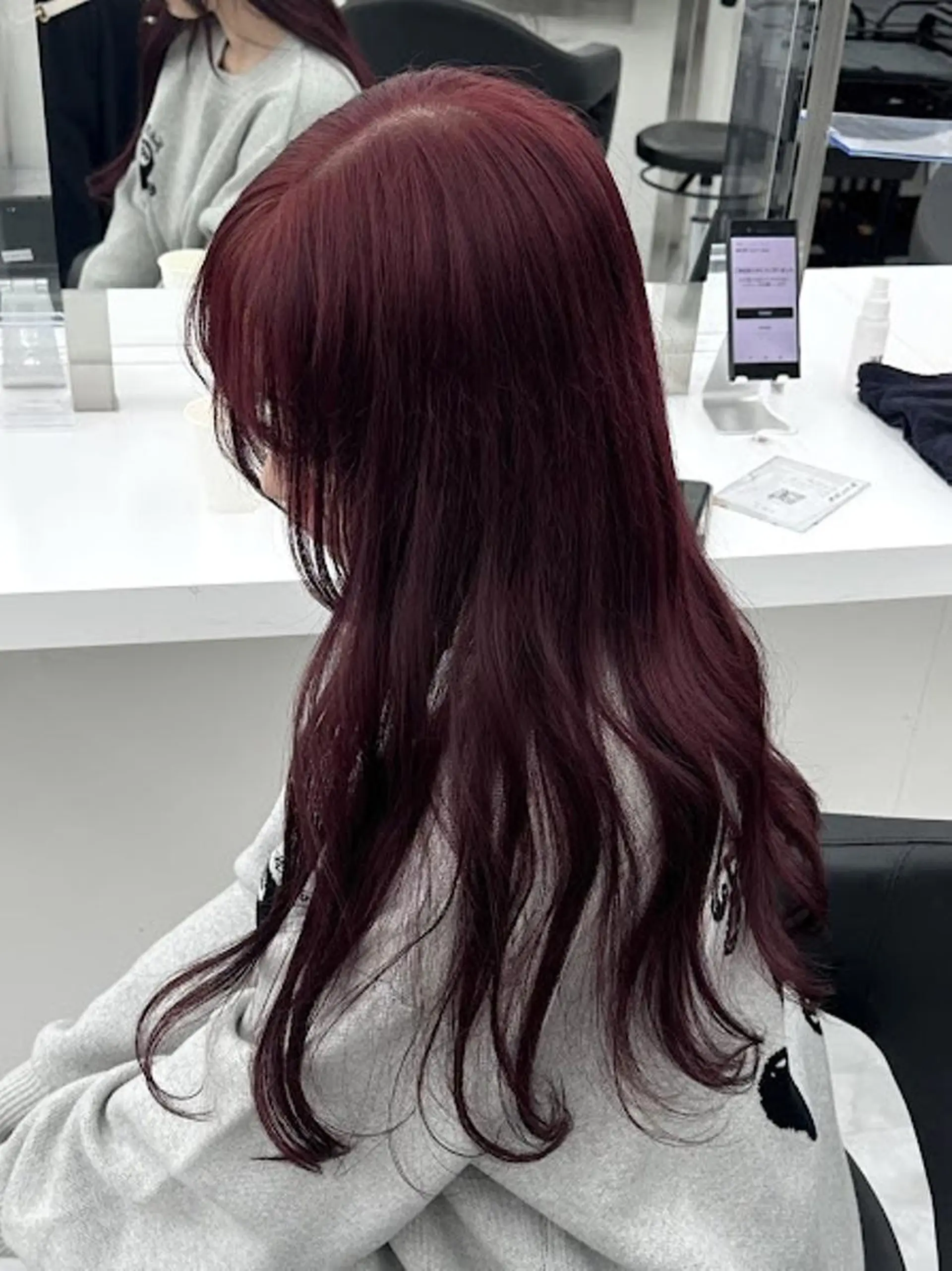 カラー 🪞official FRUITS渋谷🩰のヘアスタイル