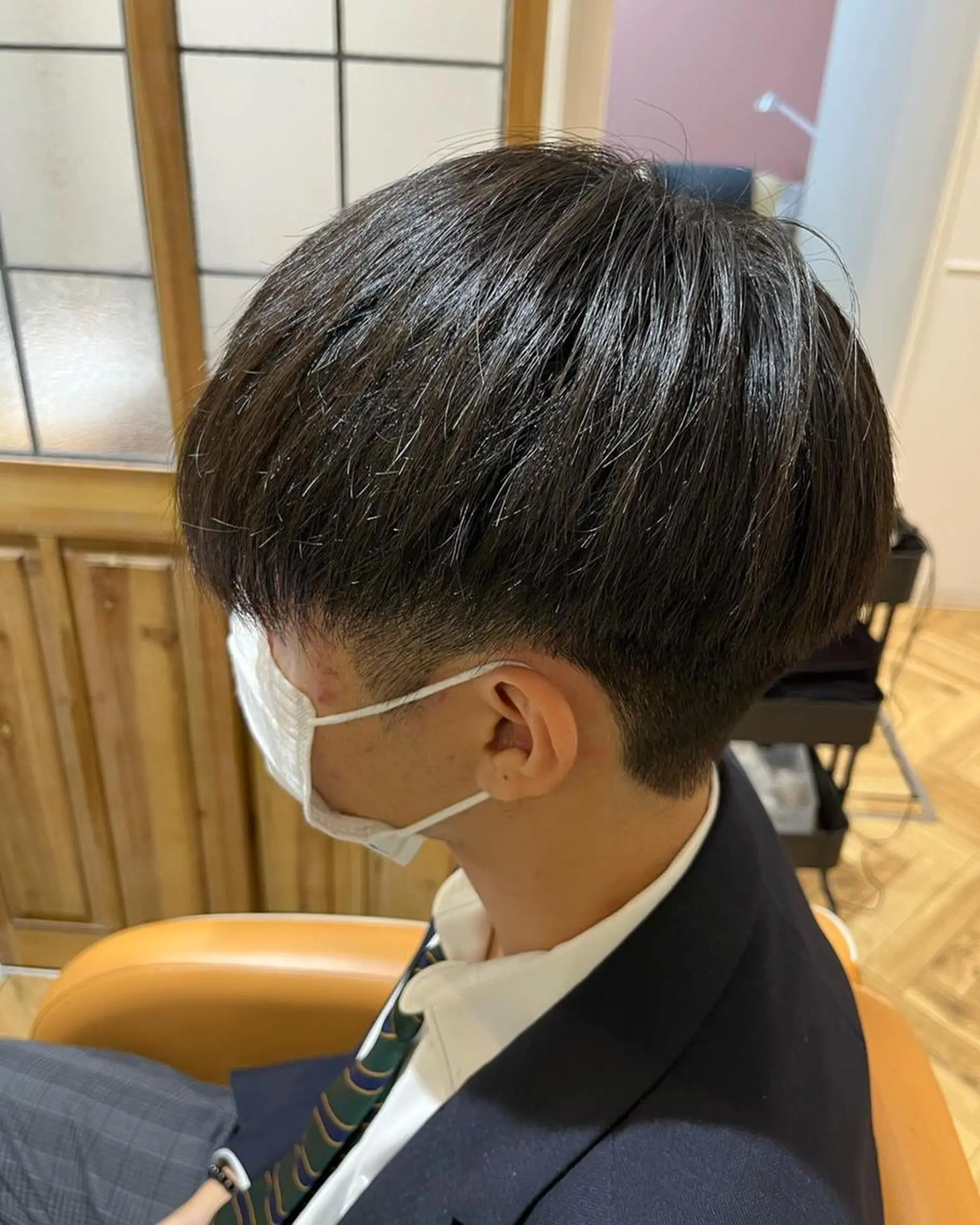 ショート カラー メンズ マッシュ メンズパーマ 学生(メンズ向け) メンズショート ツーブロック 🌿ヤマグチ ユウキ🌿のヘアスタイル