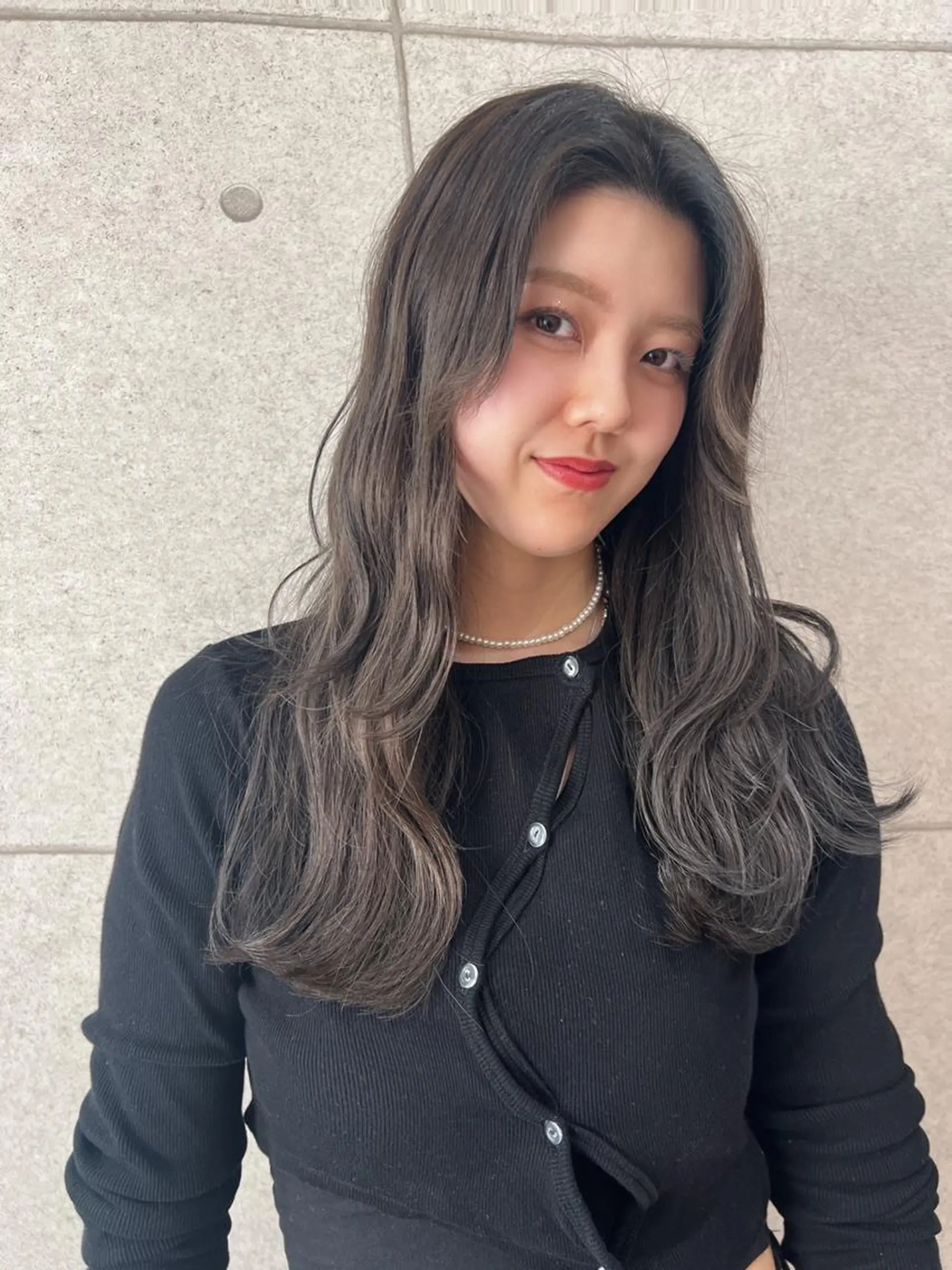 セミロング カット パーマ カットモデル募集中 AYAKAのヘアスタイル