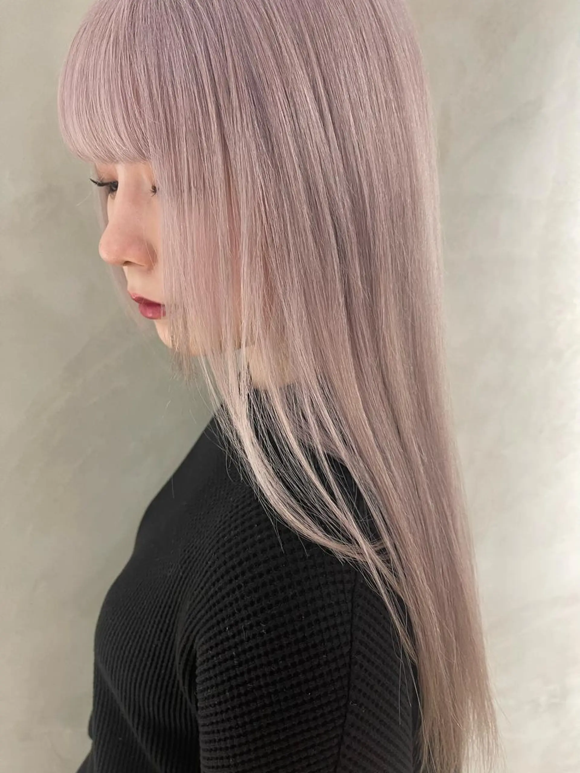 ロング カラー ハイトーンカラー 髪質改善 ロング ボブ・韓国ヘア特化 美容師💕織茂ひかりのヘアスタイル