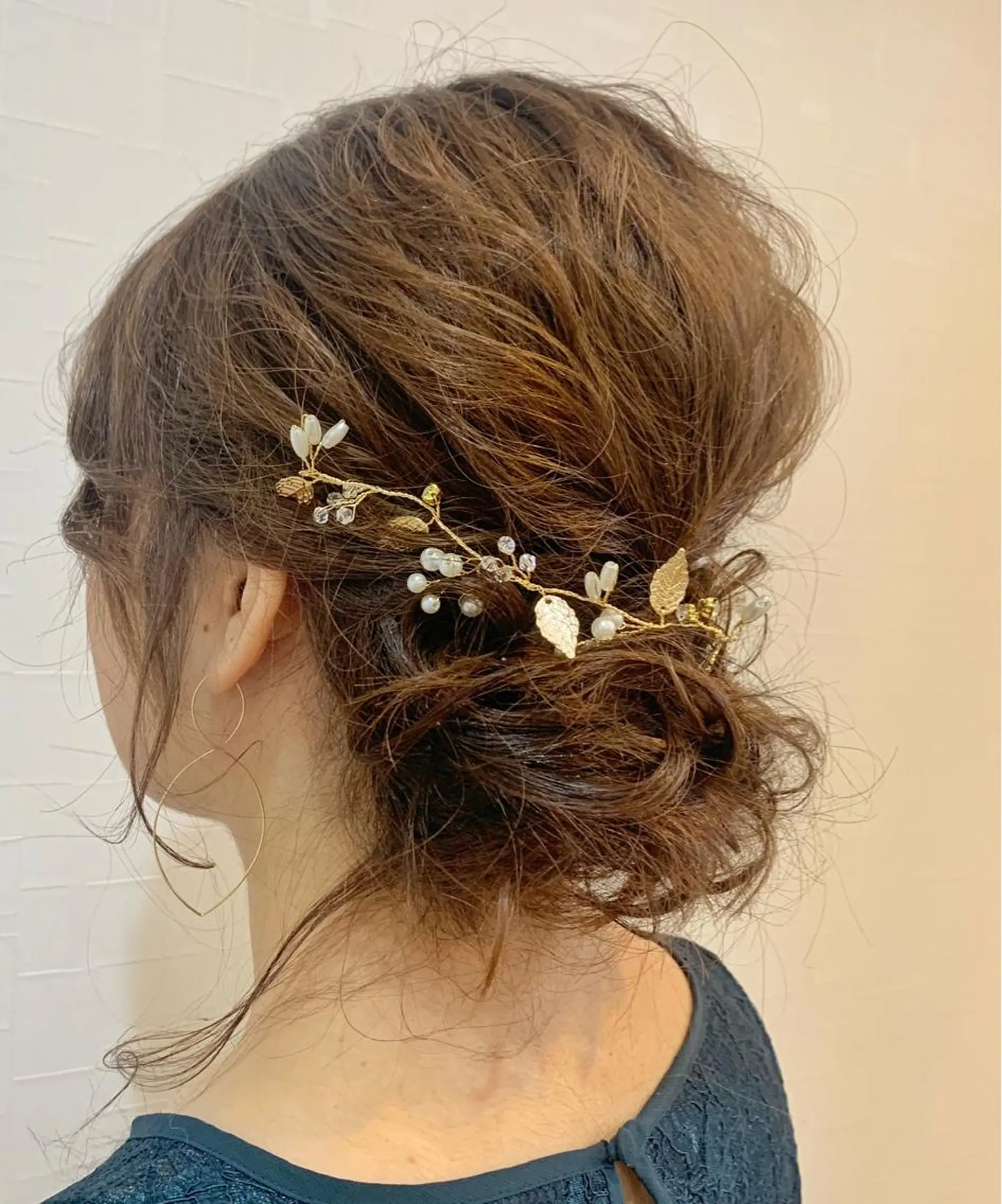 ミディアム ナガサカ サチのヘアスタイル