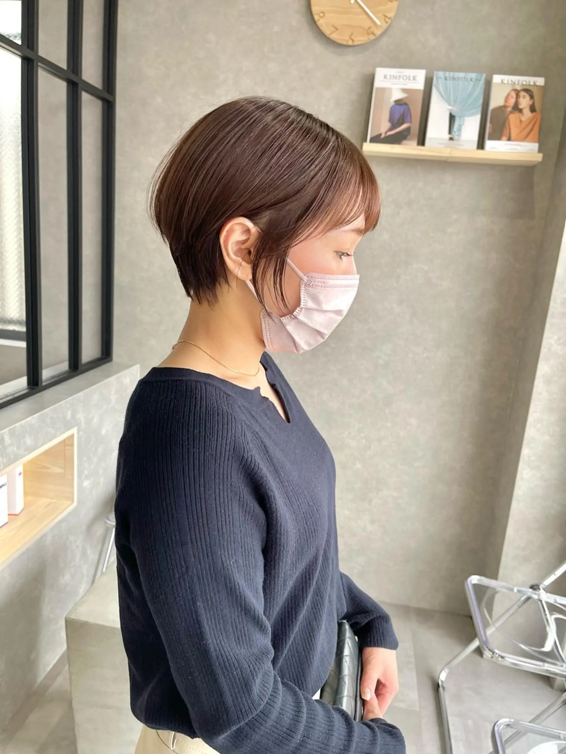 ショート カラー 一ノ瀬 暁のヘアスタイル